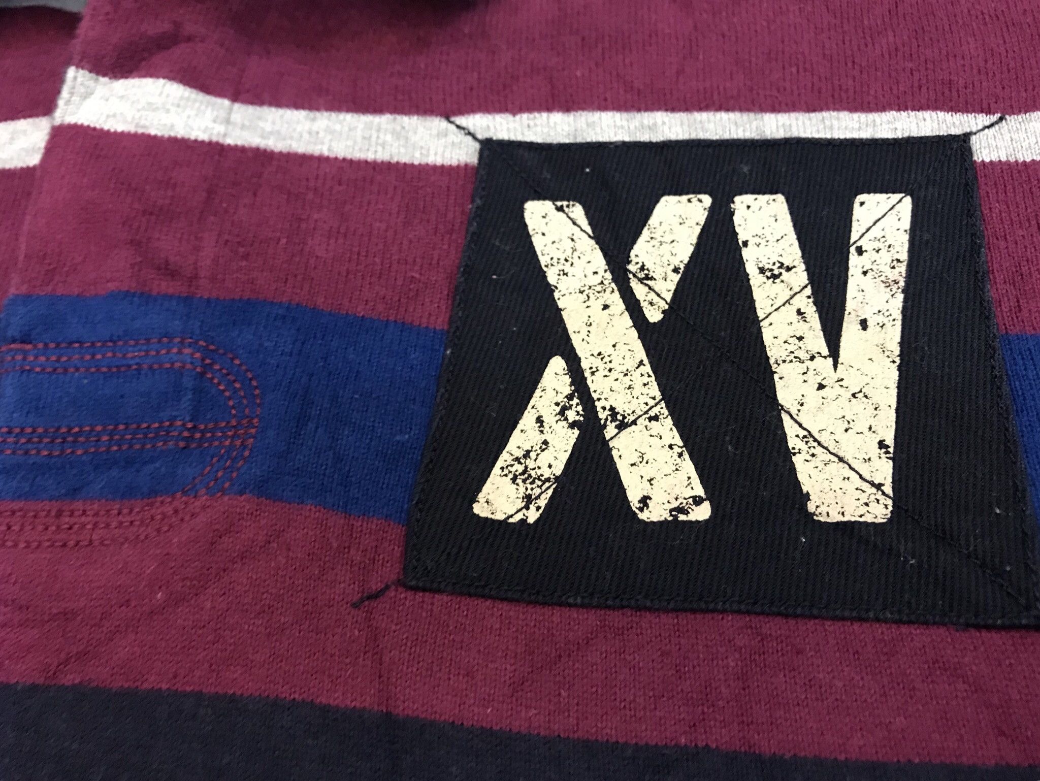 Super-Sized Canterburry Aotearoa Striped Long Sleeves Shirt