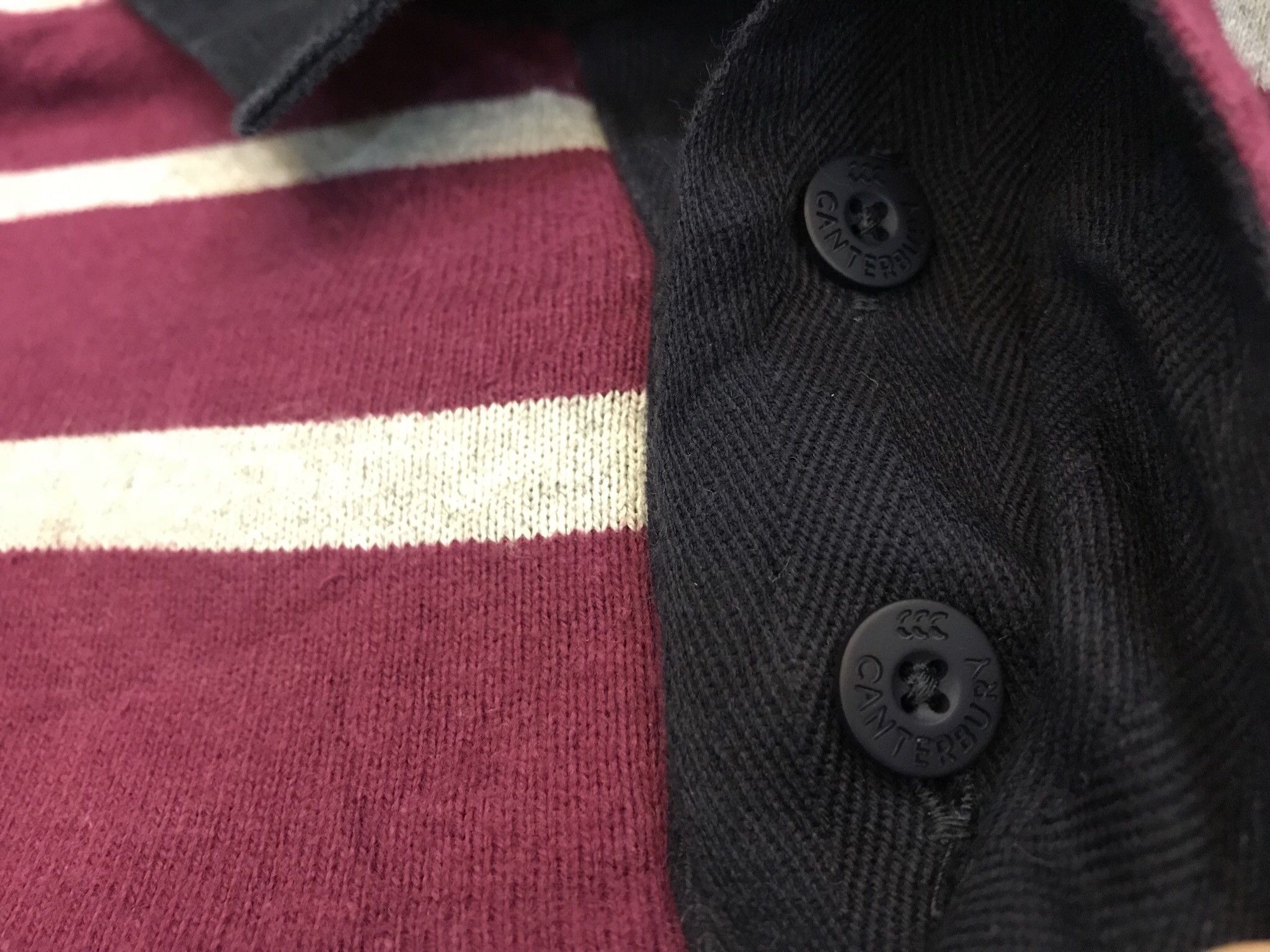Super-Sized Canterburry Aotearoa Striped Long Sleeves Shirt
