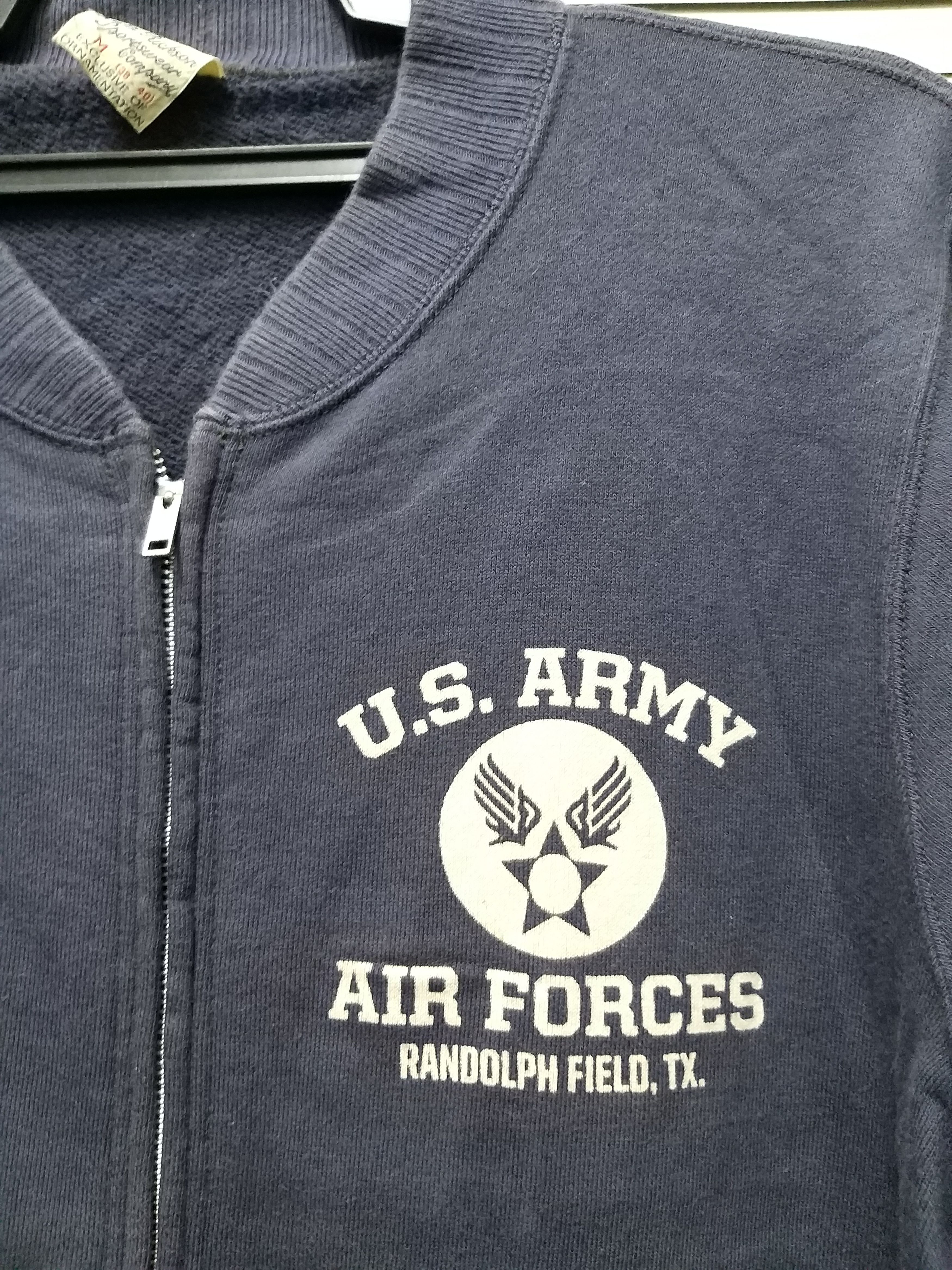 Buzz Rickson's VINTAGE BUZZ RICKSON'S US ARMY AIR FORCE ZIPPER JACKET. Size US M / EU 48-50 / 2 - 2 Thumbnail