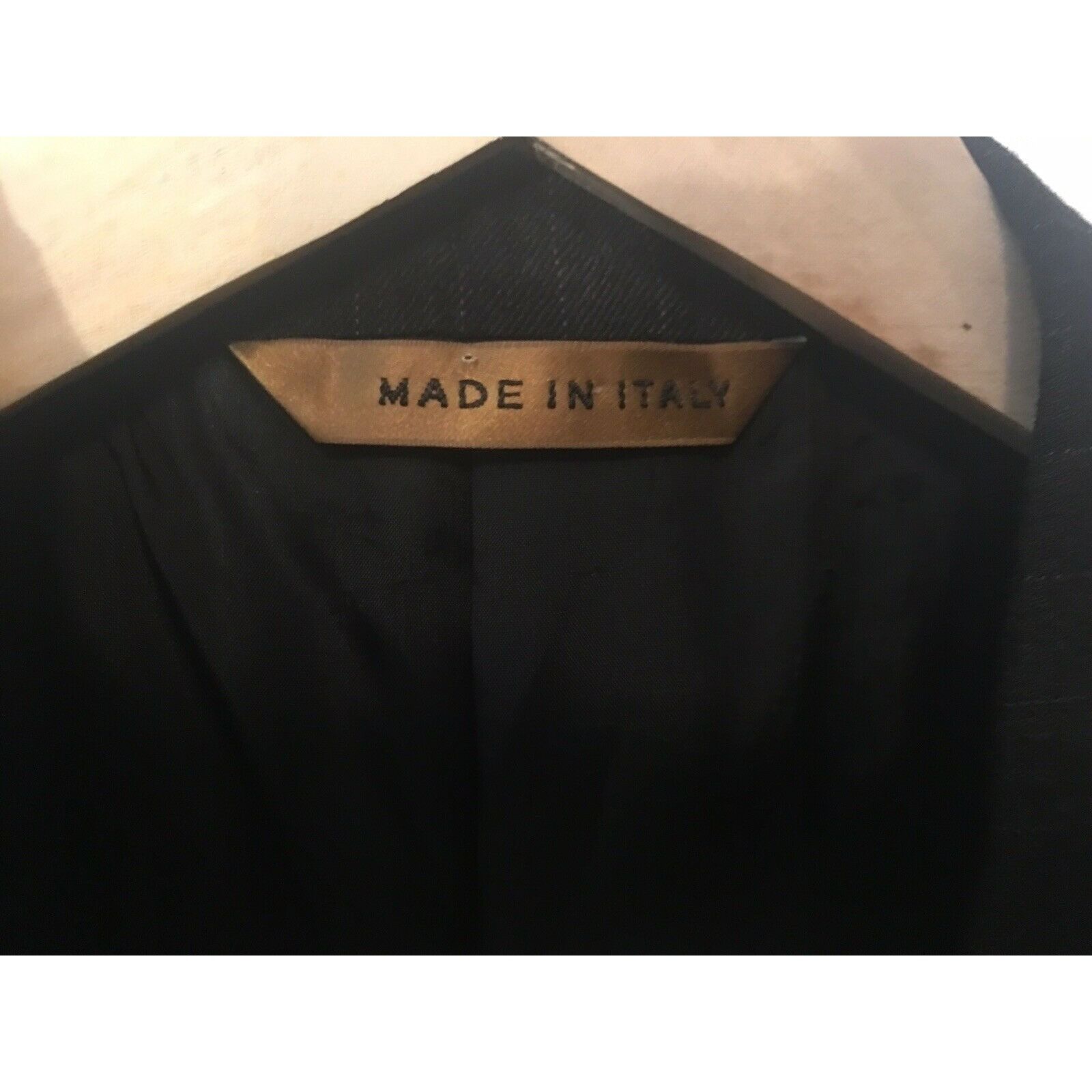 Donna Karan Donna Karan New York Jacket 40 R Dark Gray Pinstriped Made I Size 40R - 2 Thumbnail