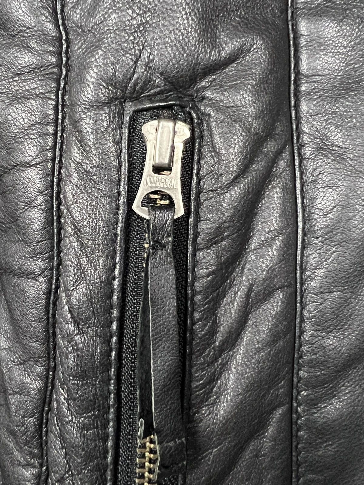 GOA Graffity 🇯🇵 Exclusive Zipper Goat Leather Jacket Size US M / EU 48-50 / 2 - 13 Thumbnail