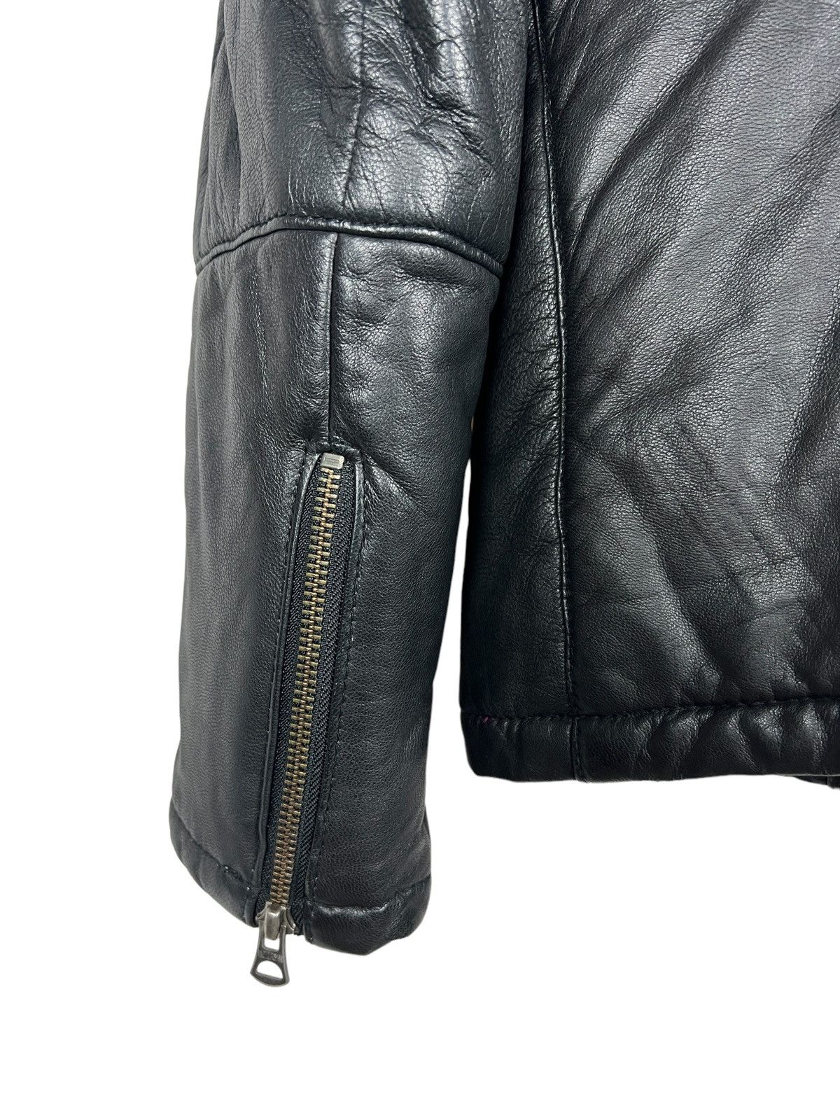 GOA Graffity 🇯🇵 Exclusive Zipper Goat Leather Jacket Size US M / EU 48-50 / 2 - 7 Thumbnail