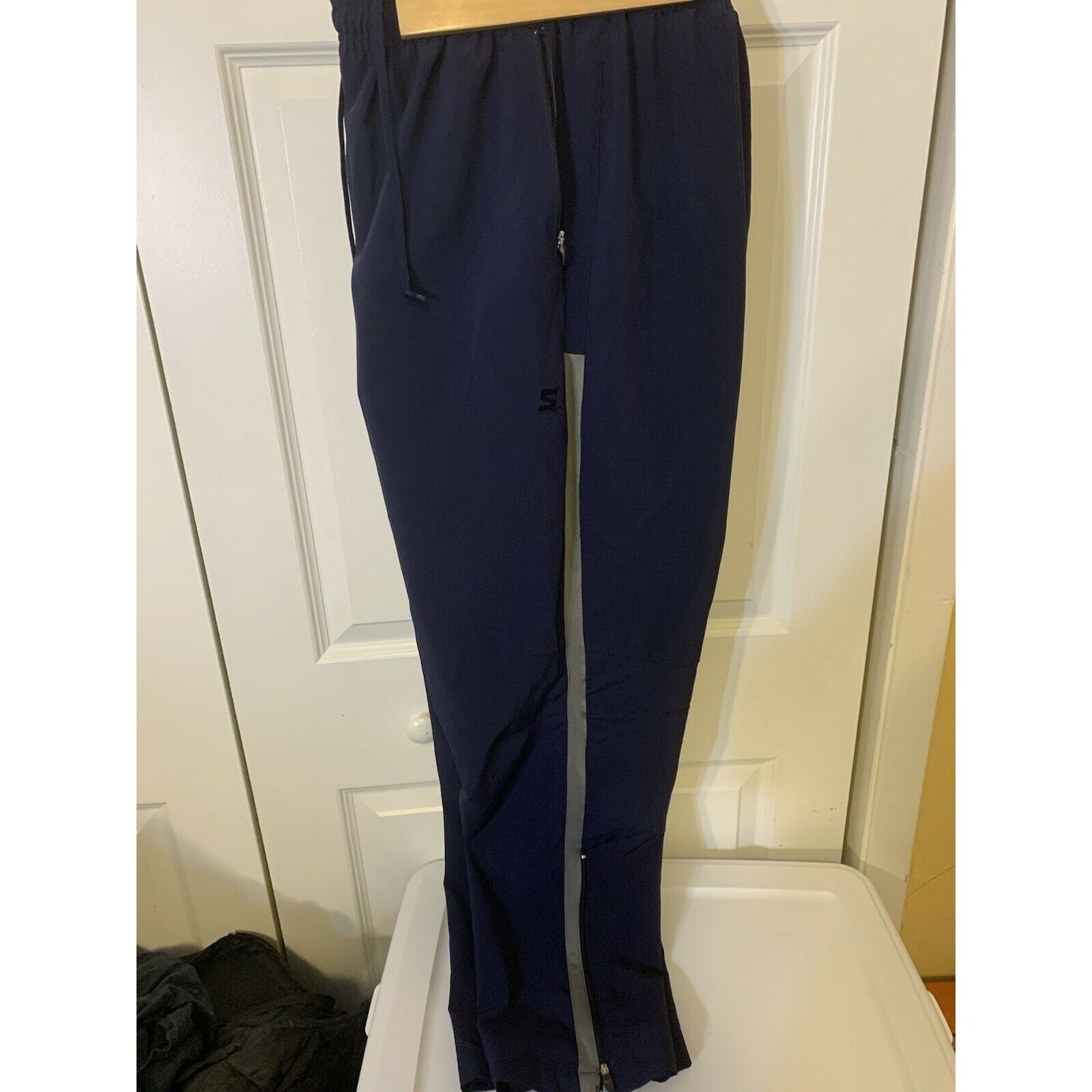Starter Starter Men’s Sz XL Windbreaker Jogging Track Pants Navy Blu Size US 40 / EU 56 - 4 Thumbnail