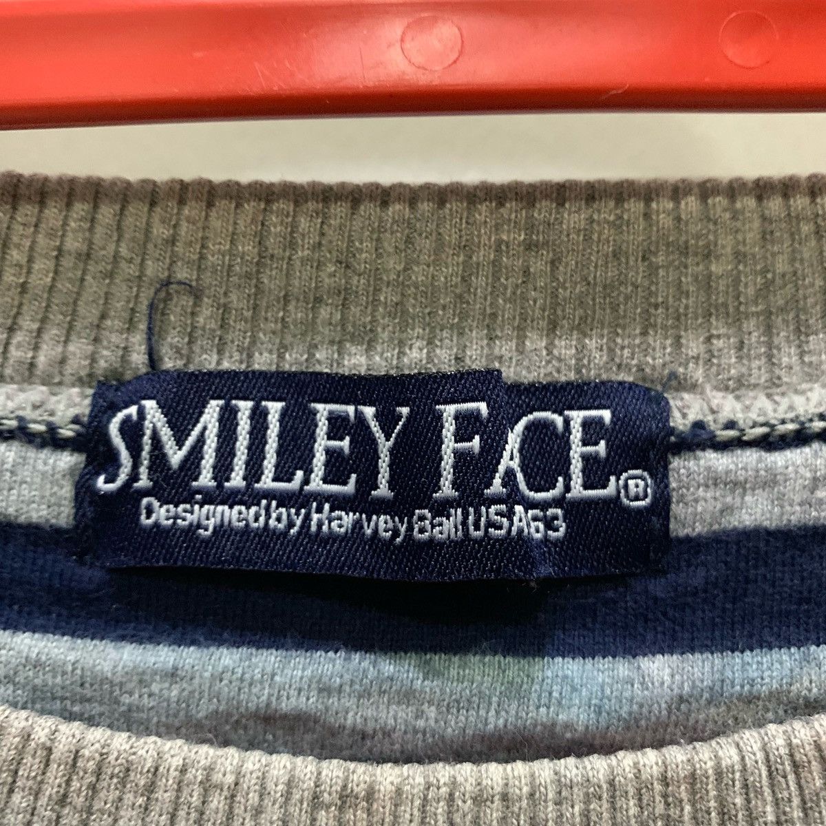 Japanese Brand × Vintage HARVEY BALL SMILEY FACE Sweatshirts Size L Fits M Size US M / EU 48-50 / 2 - 4 Thumbnail