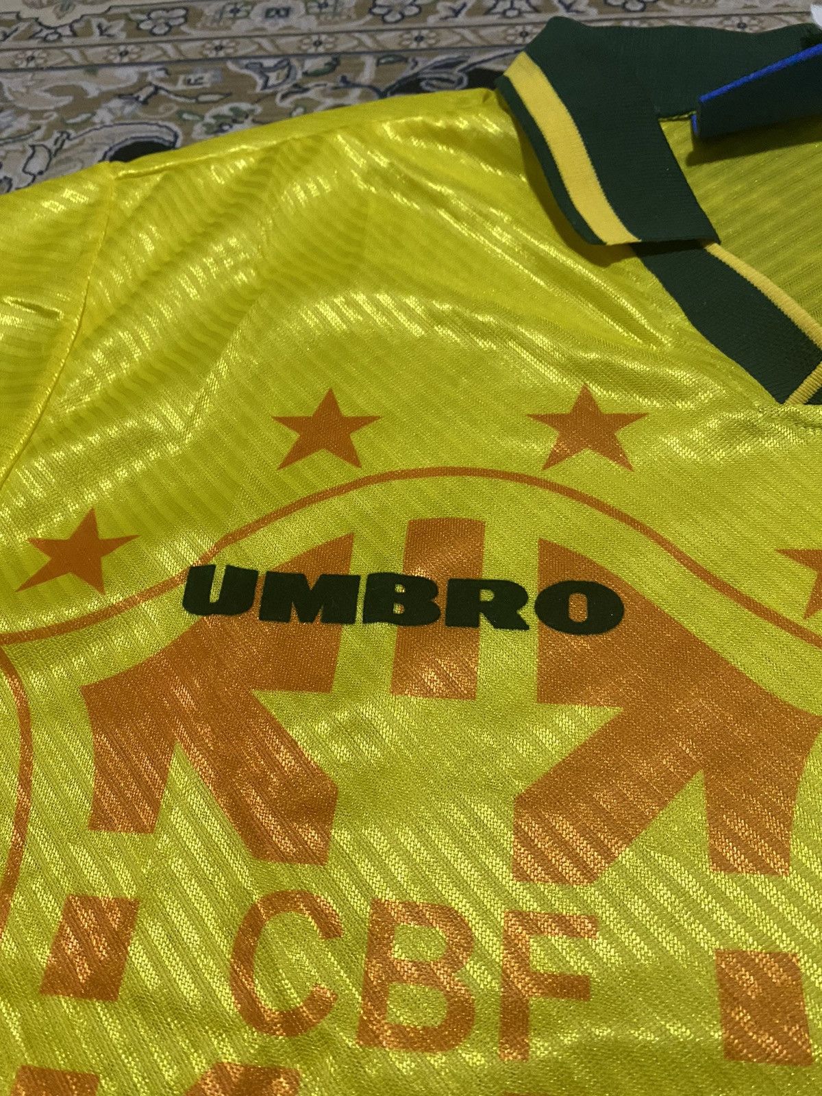 Penalty × Vintage GRAILED! 94’ Official Brazil Football Jersey Fullprint Size US M / EU 48-50 / 2 - 5 Thumbnail