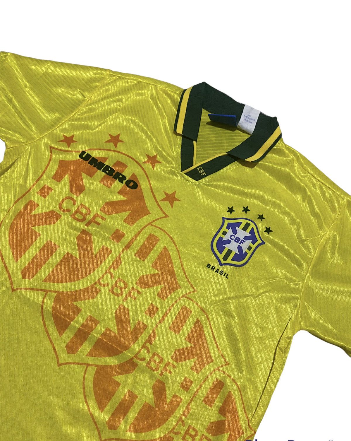 GRAILED! 94’ Official Brazil Football Jersey Fullprint