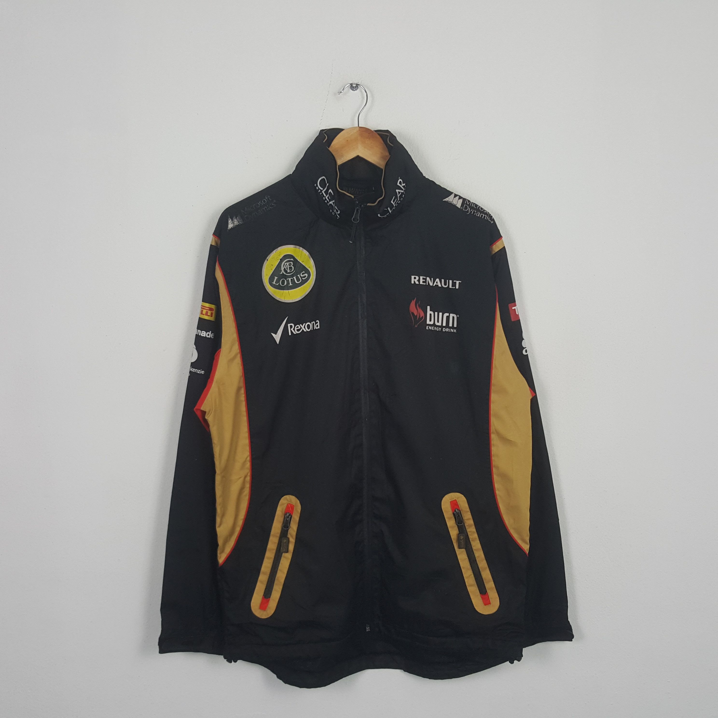 Lotus Shoes × Vintage Vintage Lotus F1 Racing Team Windbreaker Jacket ...