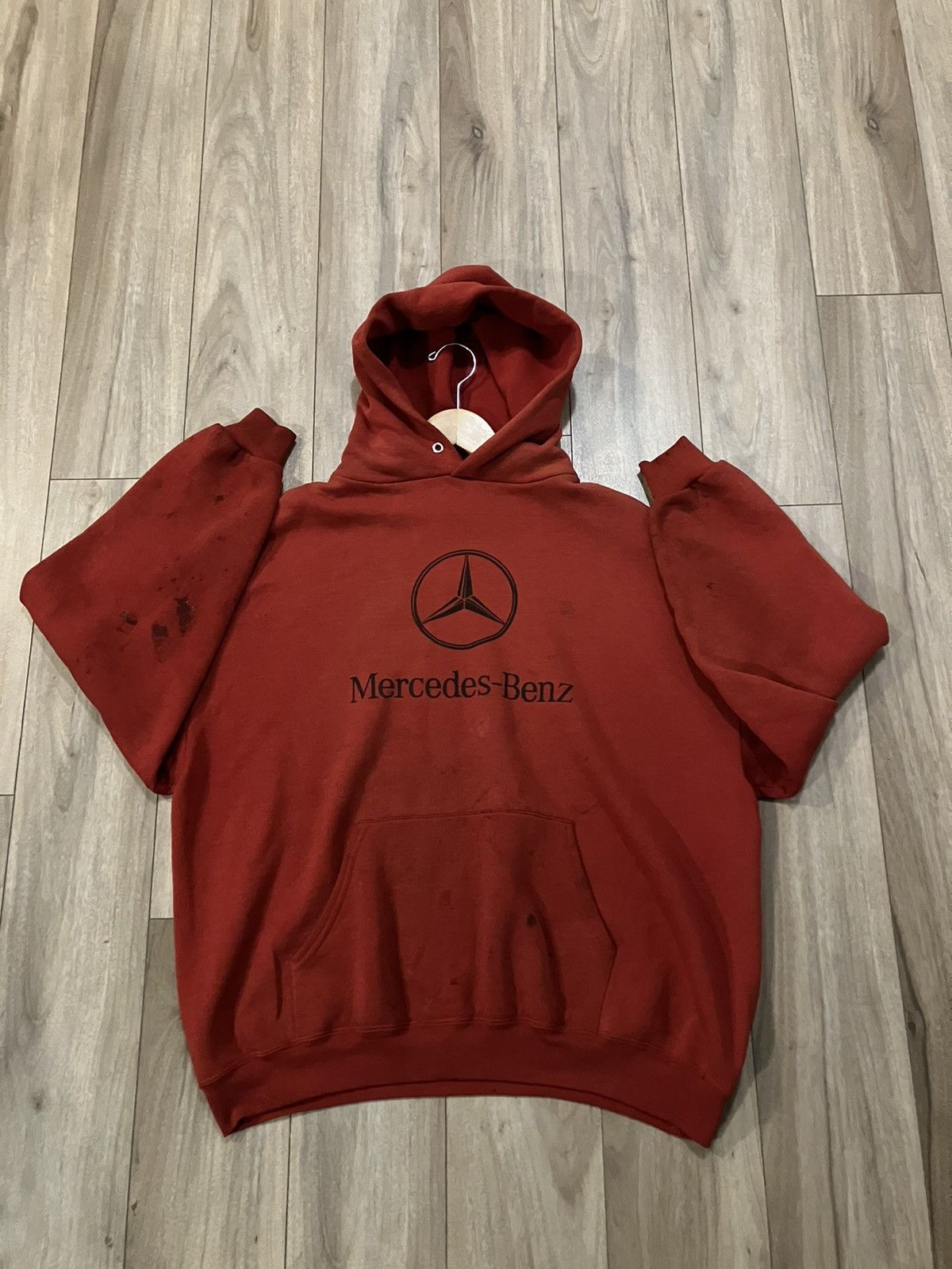 Mercedes-Benz Vintage 90s Mercedes Benz Hoodie Size US L / EU 52-54 / 3 - 2 Thumbnail