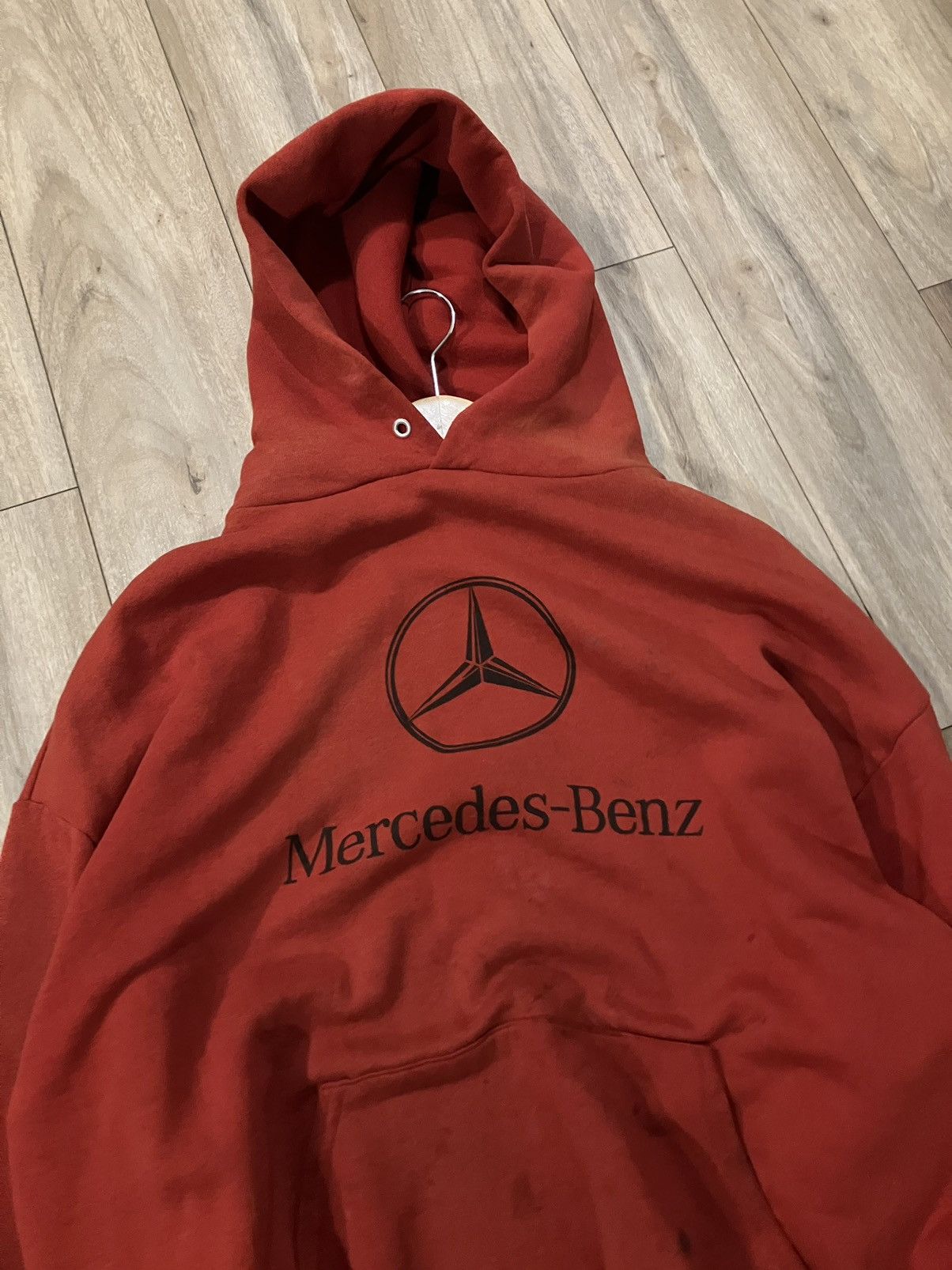 Mercedes-Benz Vintage 90s Mercedes Benz Hoodie Size US L / EU 52-54 / 3 - 1 Thumbnail