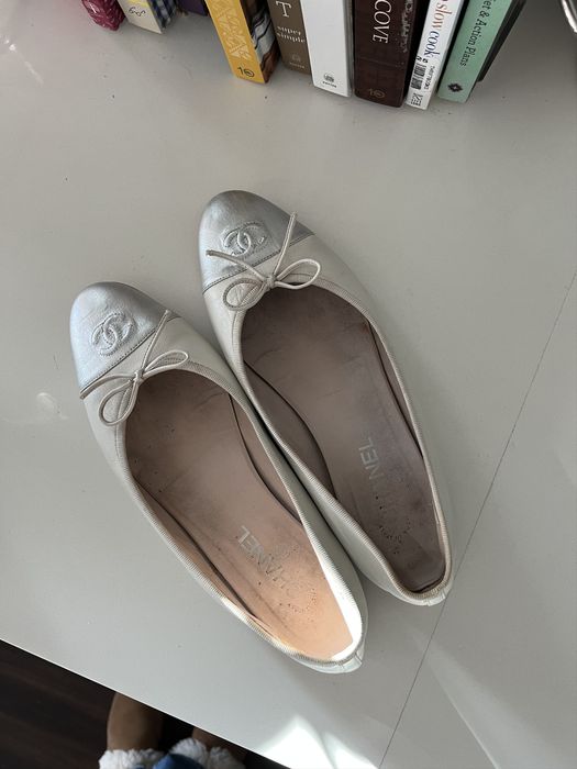 Chanel ballet flats size 42 hot sale