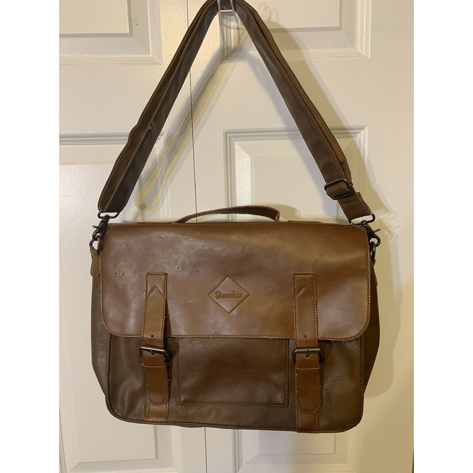 Other Ozebella Brown Flap Buckle Closure Leather Bag Backpack Mess Size ONE SIZE - 4 Thumbnail