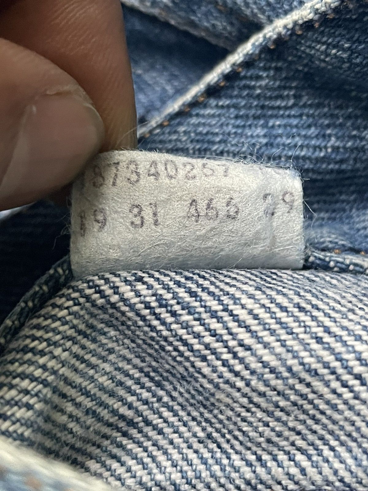 Levi's Vintage & Rare 70’s Levis White Tab Jeans Size US 30 / EU 46 - 13 Thumbnail