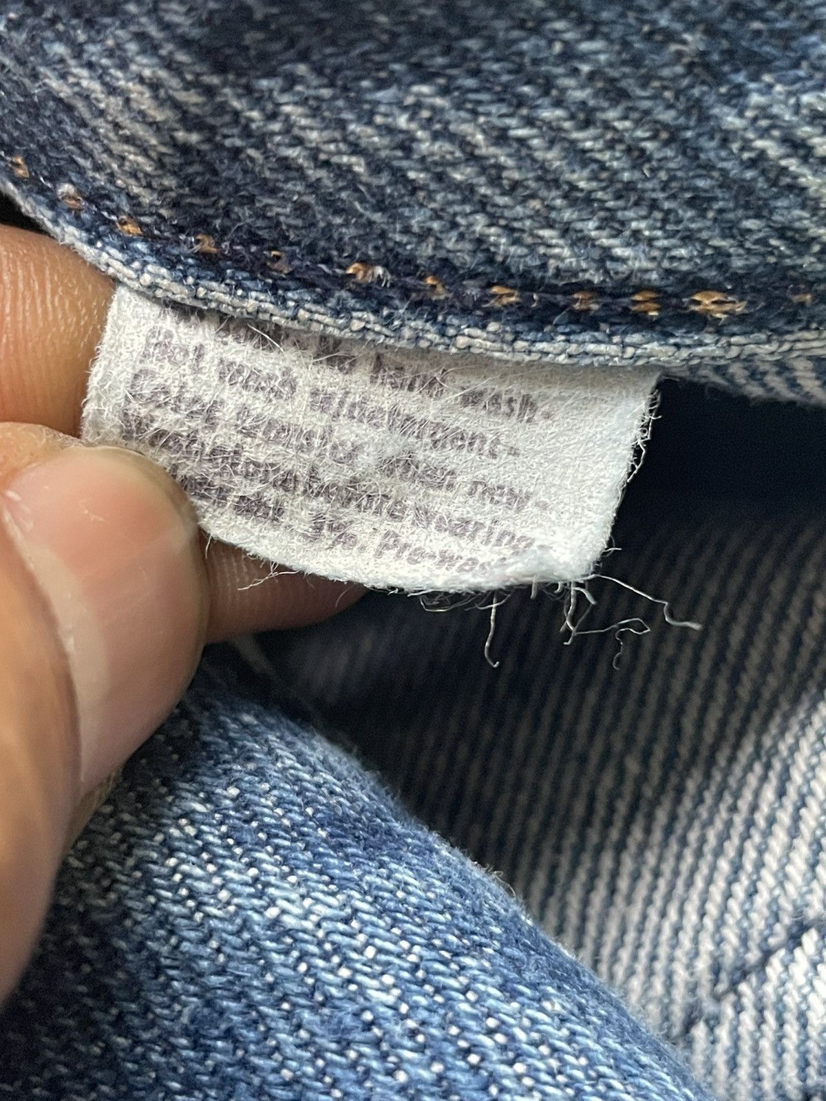 Levi's Vintage & Rare 70’s Levis White Tab Jeans Size US 30 / EU 46 - 14 Thumbnail