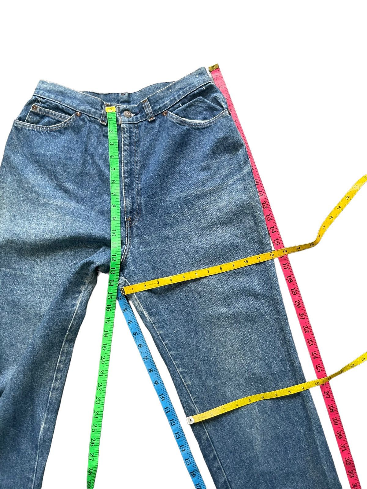 Levi's Vintage & Rare 70’s Levis White Tab Jeans Size US 30 / EU 46 - 22 Thumbnail