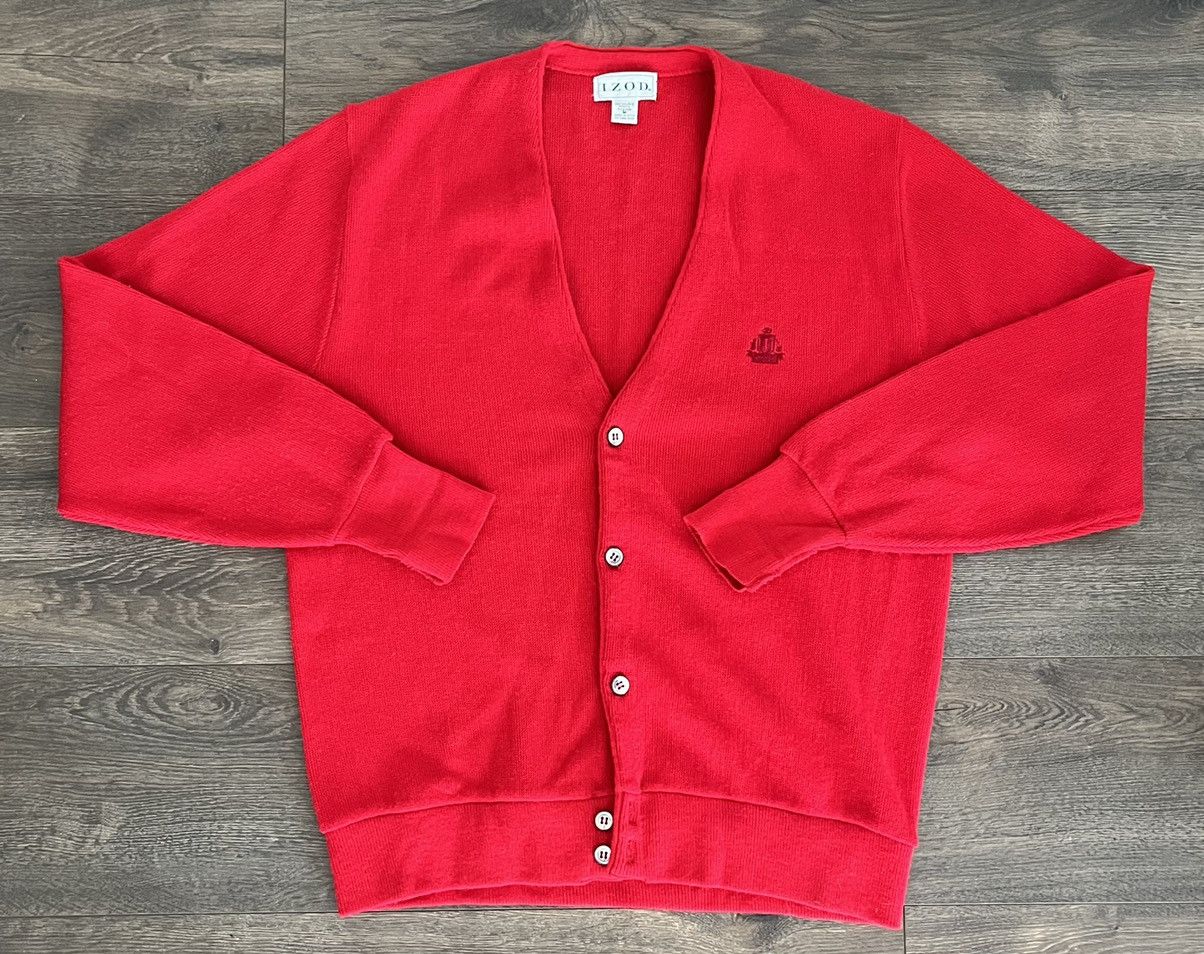 Vintage USA Made IZOD Cardigan