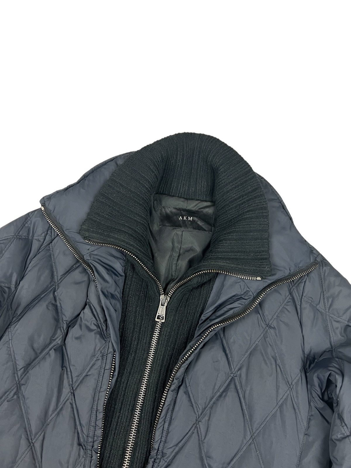 AKM AKM 🇯🇵 Hybrid Quilted Zipper Down Jacket Size US M / EU 48-50 / 2 - 4 Thumbnail