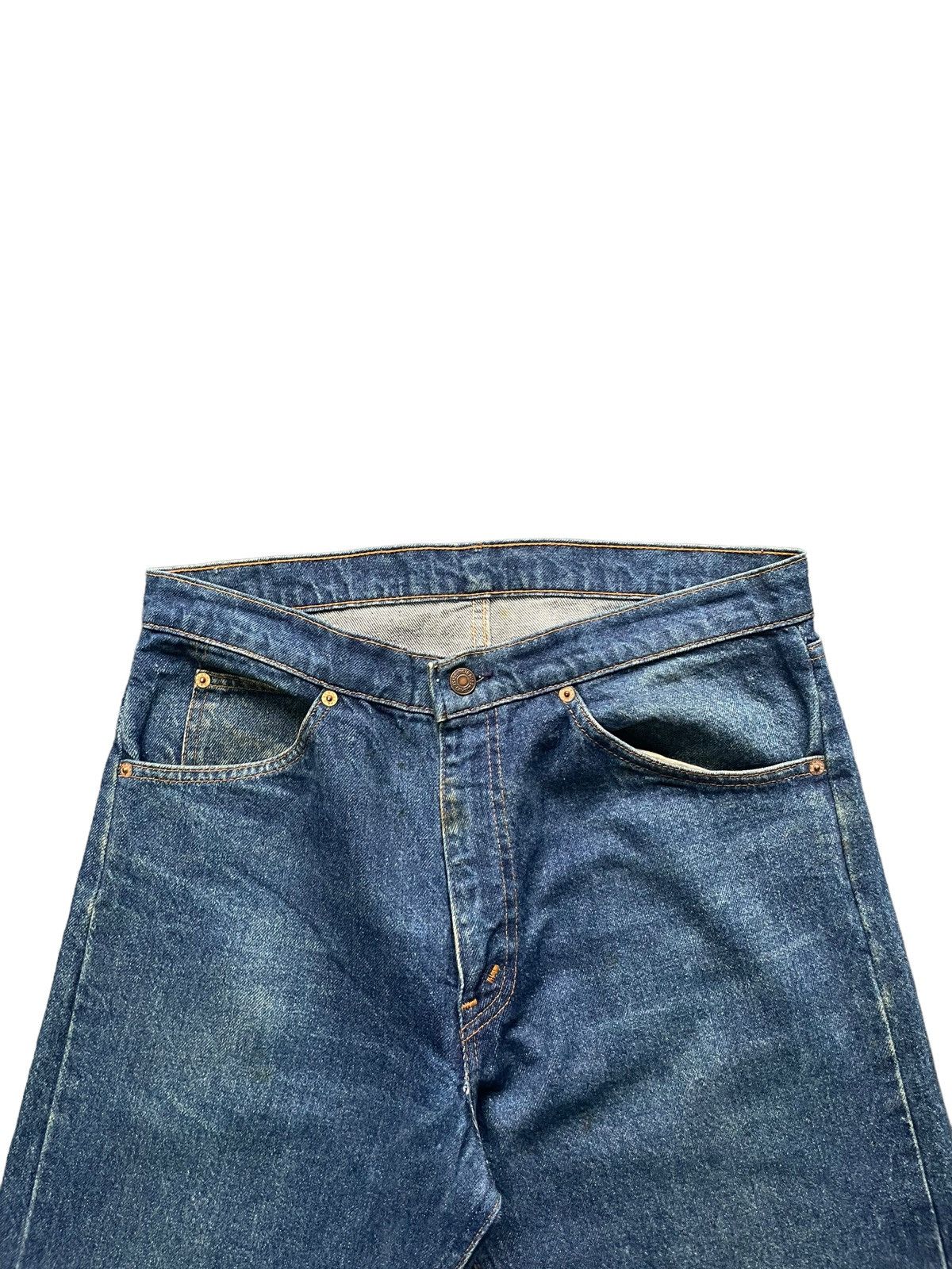 Levi's Vintage & Rare 1990 Levis 505 No Belt Loops Jeans Size US 34 / EU 50 - 4 Thumbnail