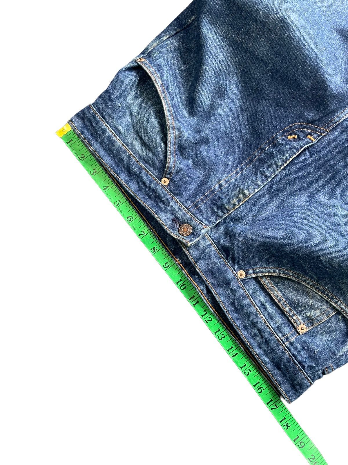 Levi's Vintage & Rare 1990 Levis 505 No Belt Loops Jeans Size US 34 / EU 50 - 17 Thumbnail