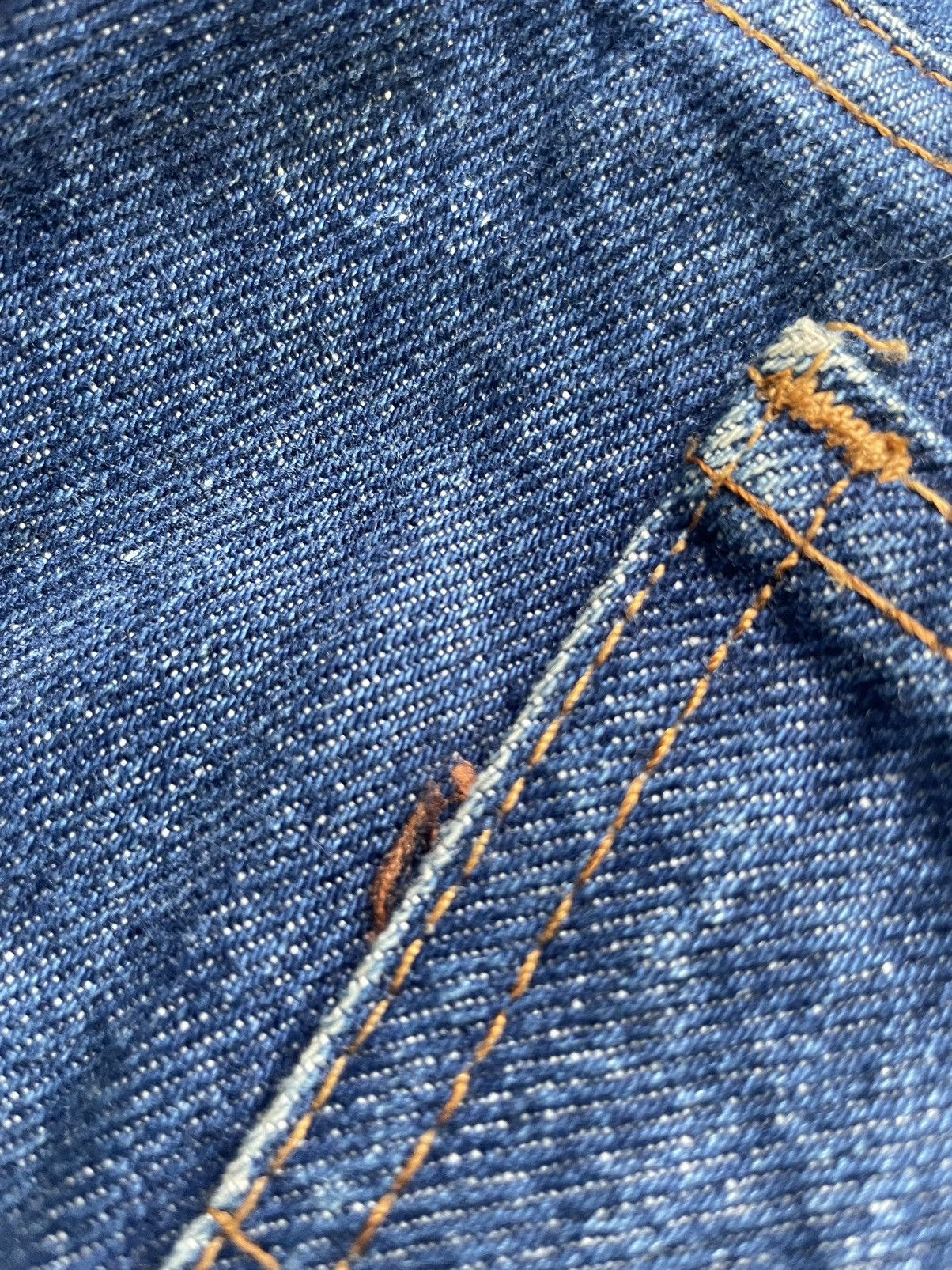 Levi's Vintage & Rare 1990 Levis 505 No Belt Loops Jeans Size US 34 / EU 50 - 10 Thumbnail