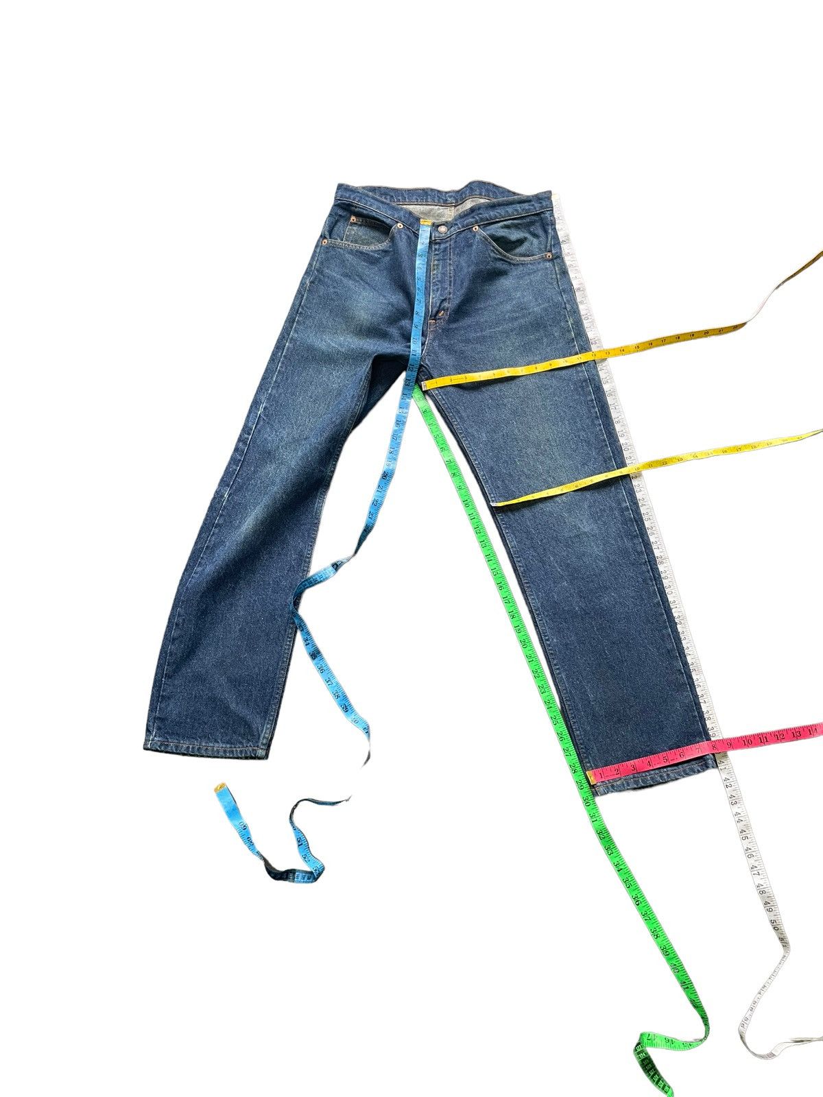 Levi's Vintage & Rare 1990 Levis 505 No Belt Loops Jeans Size US 34 / EU 50 - 18 Thumbnail