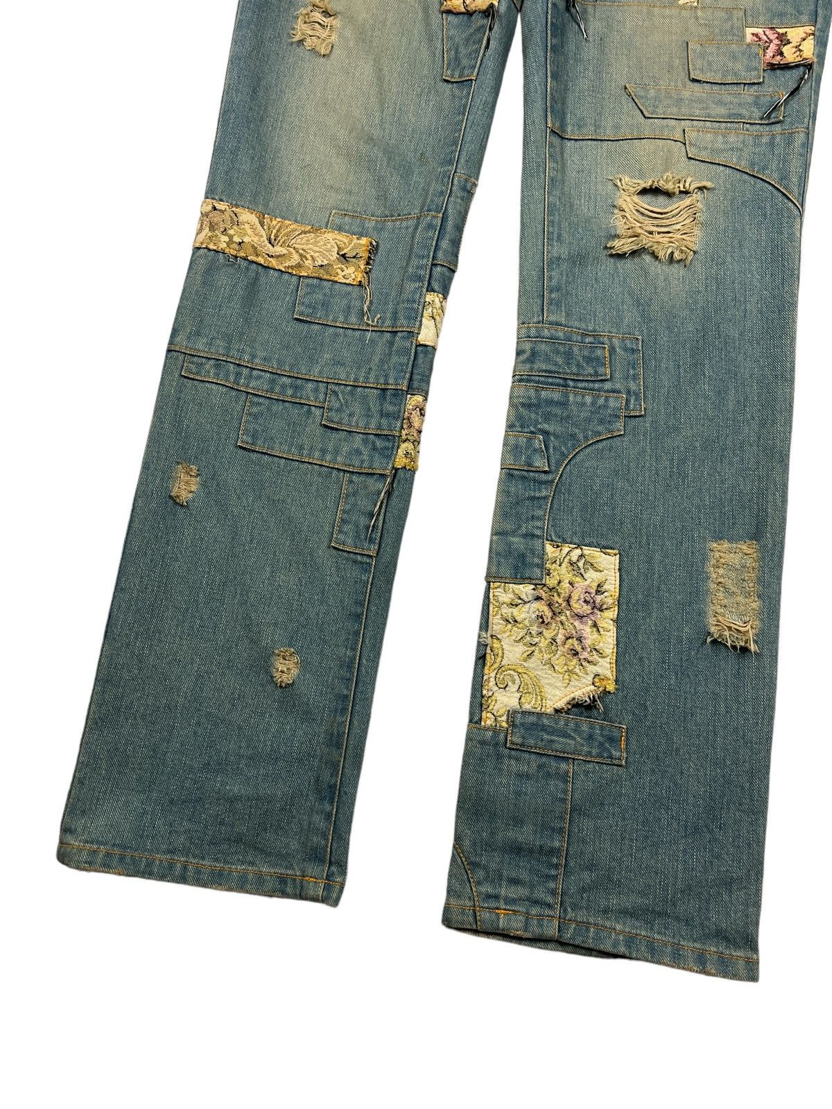Issey Miyake Sunao Kuwahara Issey Miyake Reconstruct Multifabric Denim Size US 34 / EU 50 - 3 Thumbnail