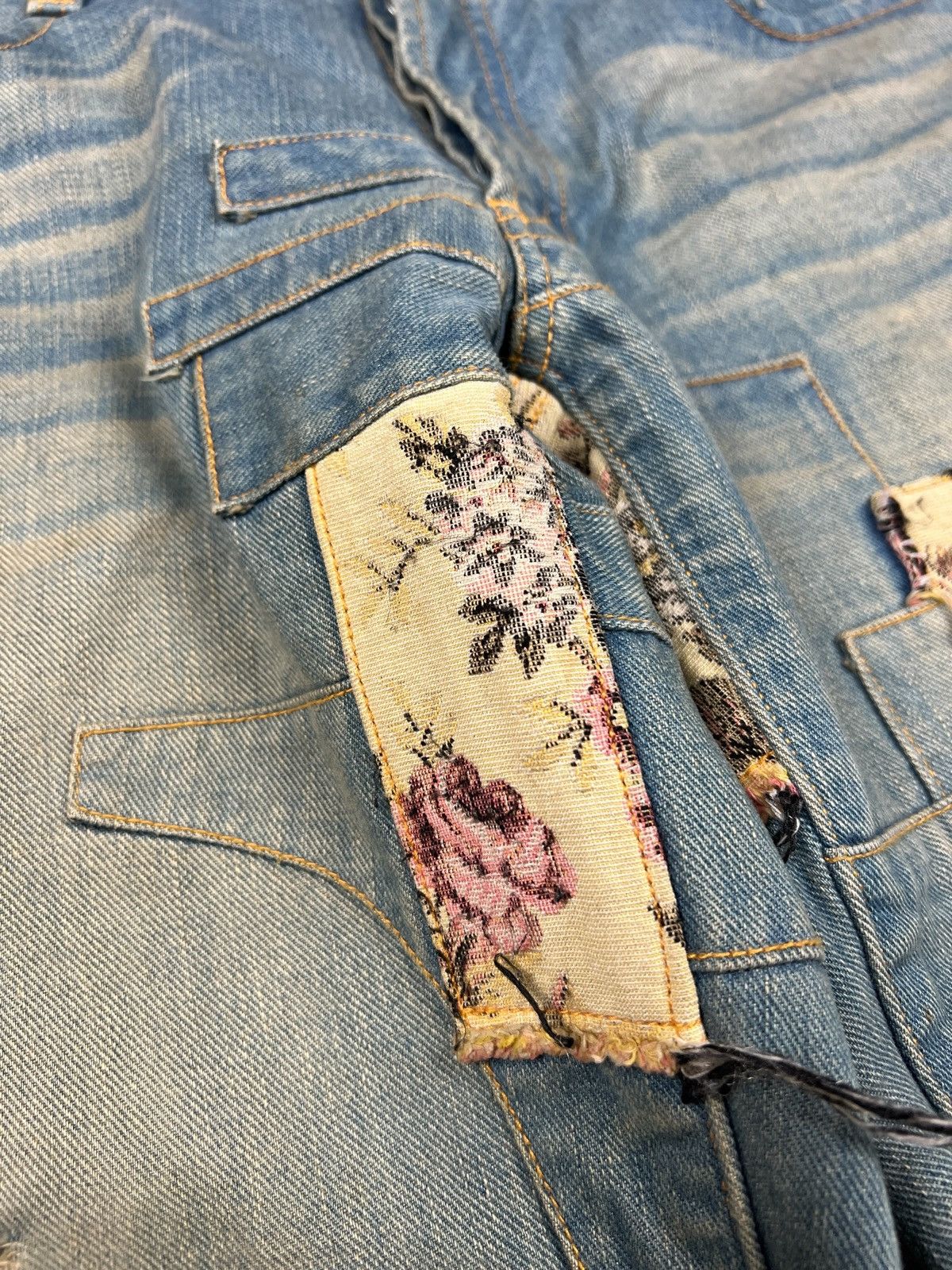 Issey Miyake Sunao Kuwahara Issey Miyake Reconstruct Multifabric Denim Size US 34 / EU 50 - 13 Thumbnail