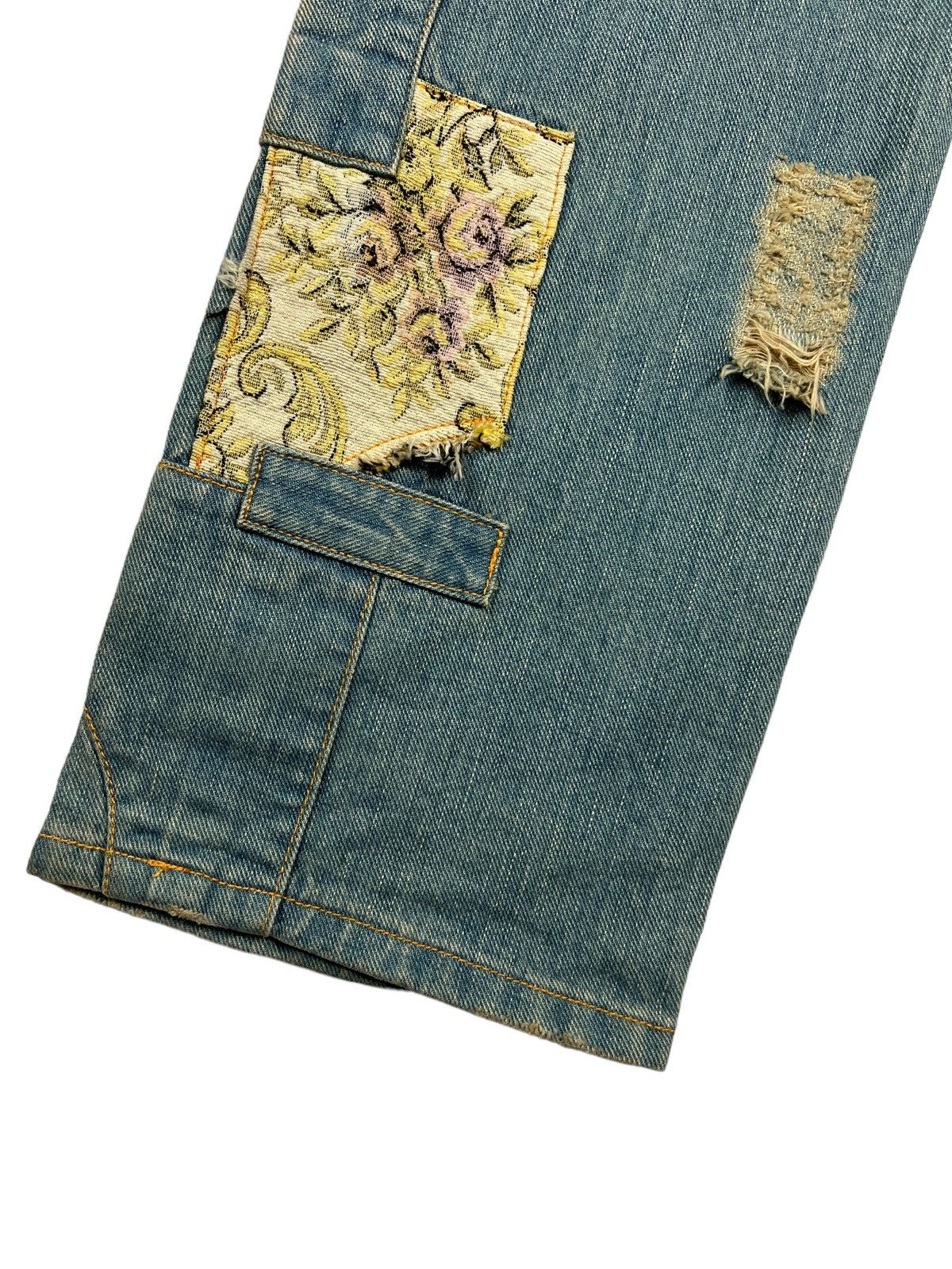Issey Miyake Sunao Kuwahara Issey Miyake Reconstruct Multifabric Denim Size US 34 / EU 50 - 6 Thumbnail