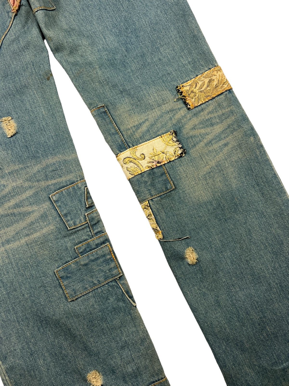 Issey Miyake Sunao Kuwahara Issey Miyake Reconstruct Multifabric Denim Size US 34 / EU 50 - 11 Thumbnail