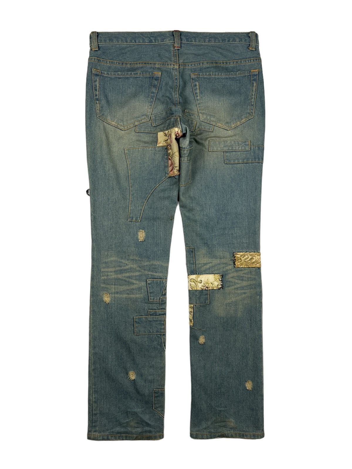 Issey Miyake Sunao Kuwahara Issey Miyake Reconstruct Multifabric Denim Size US 34 / EU 50 - 2 Thumbnail