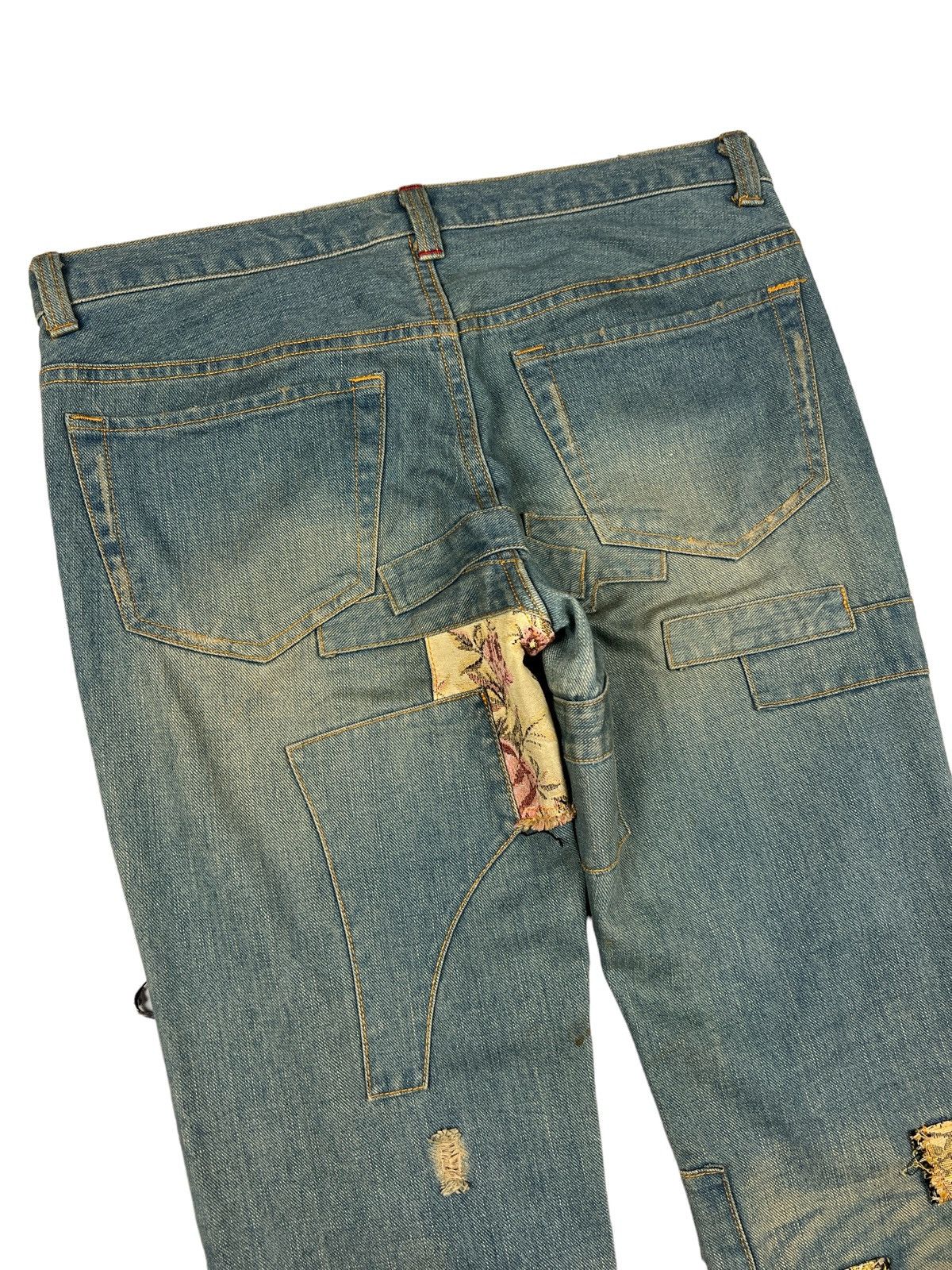 Issey Miyake Sunao Kuwahara Issey Miyake Reconstruct Multifabric Denim Size US 34 / EU 50 - 9 Thumbnail