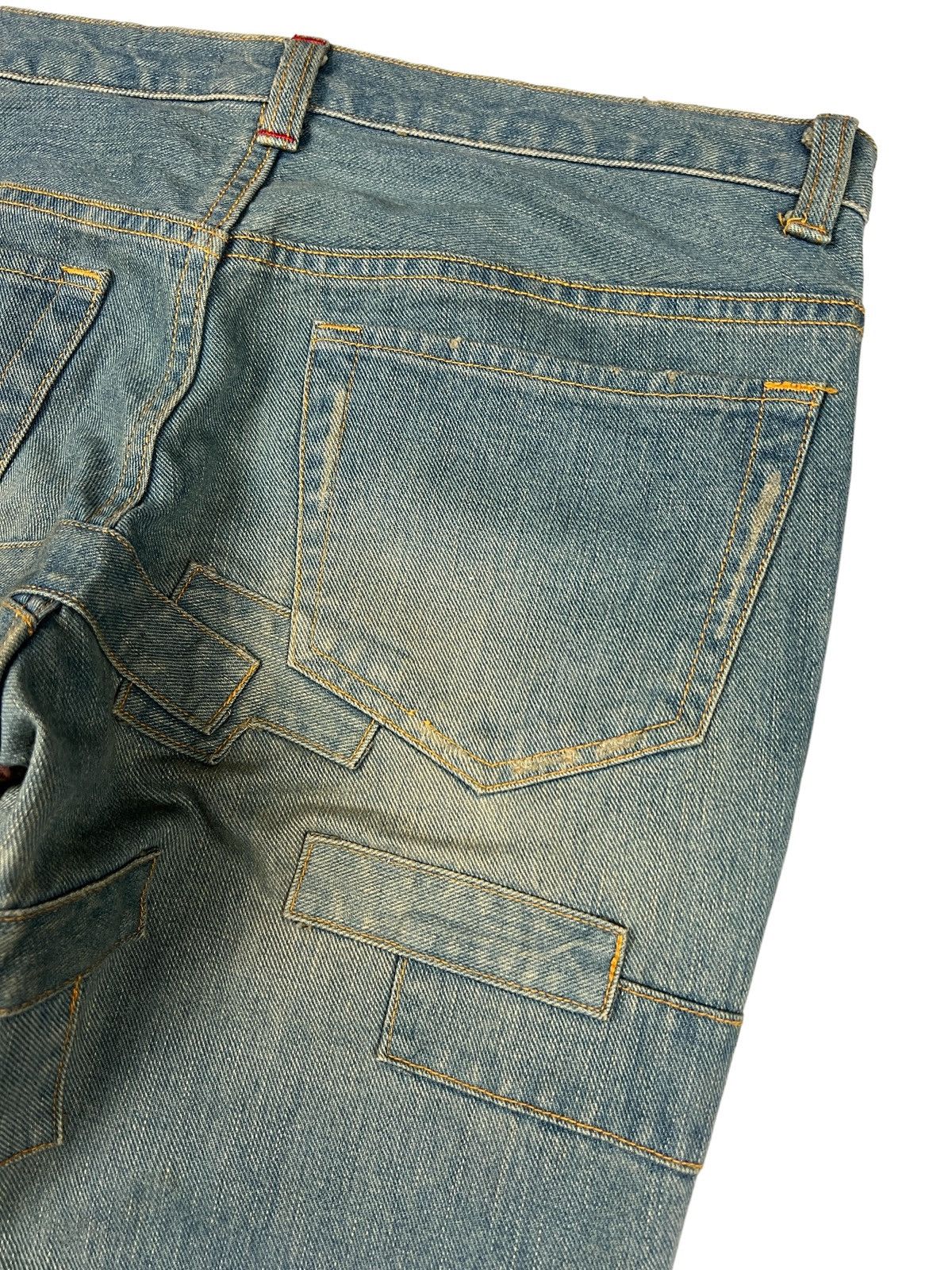Issey Miyake Sunao Kuwahara Issey Miyake Reconstruct Multifabric Denim Size US 34 / EU 50 - 10 Thumbnail