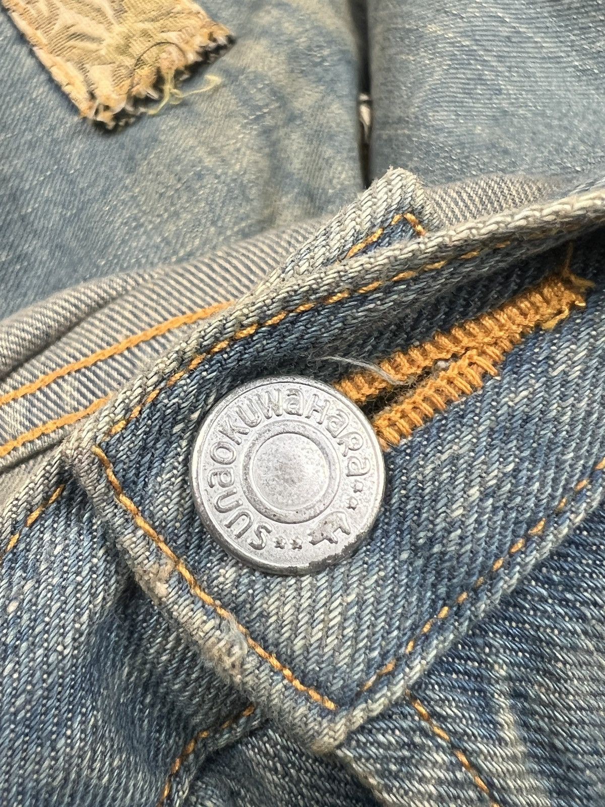Issey Miyake Sunao Kuwahara Issey Miyake Reconstruct Multifabric Denim Size US 34 / EU 50 - 16 Thumbnail