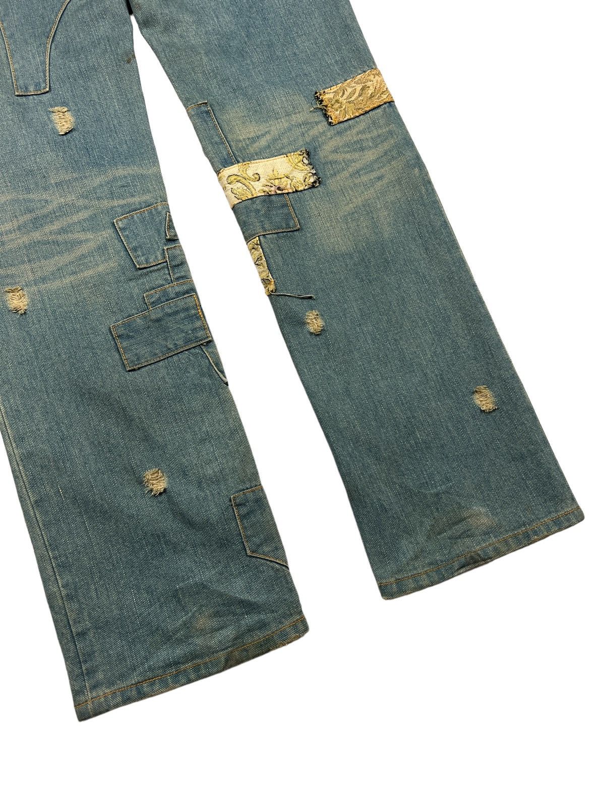 Issey Miyake Sunao Kuwahara Issey Miyake Reconstruct Multifabric Denim Size US 34 / EU 50 - 8 Thumbnail
