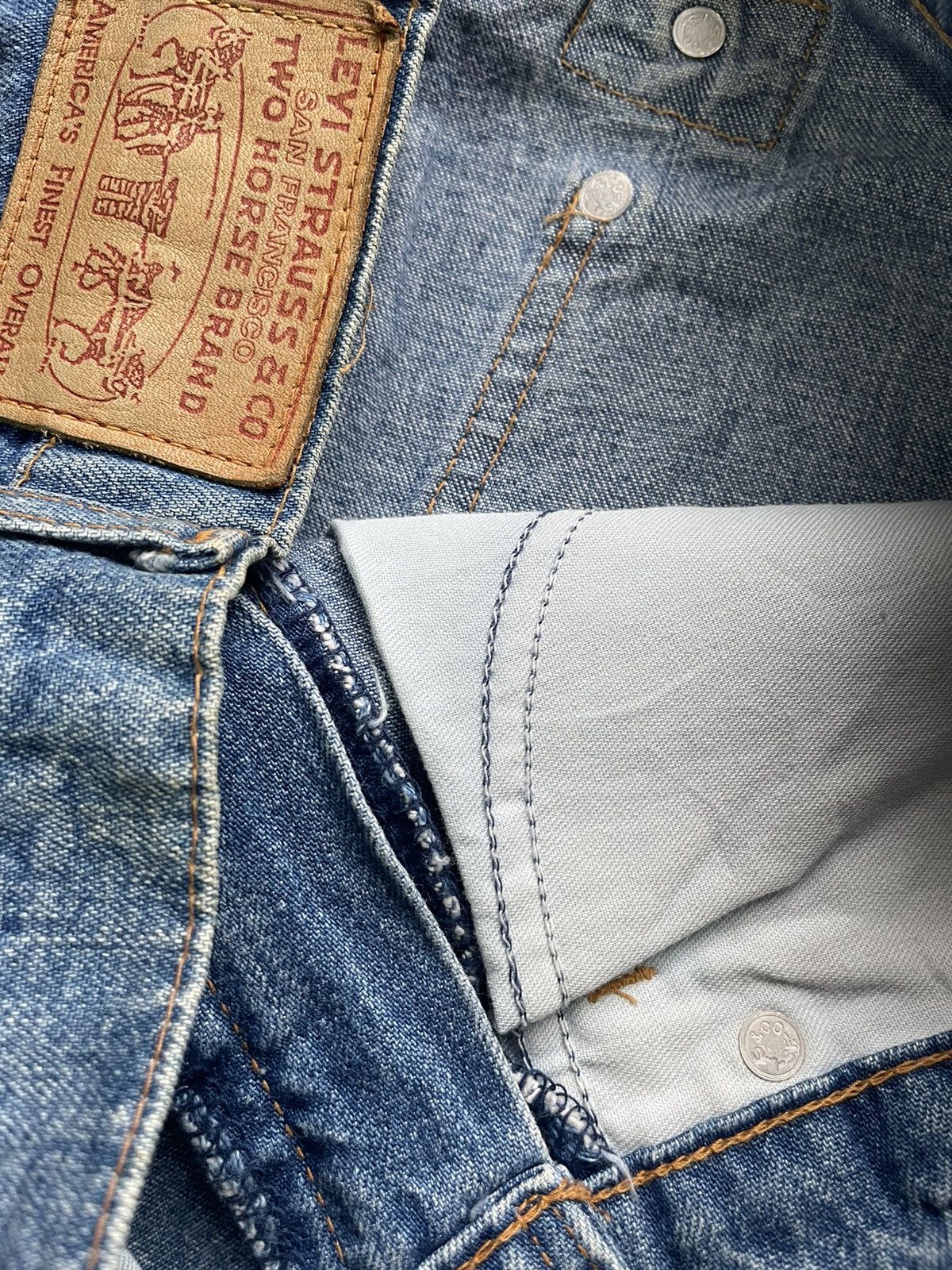Levi's Vintage & Rare 1992 Levis 856 White Tab Jeans Size US 32 / EU 48 - 16 Thumbnail