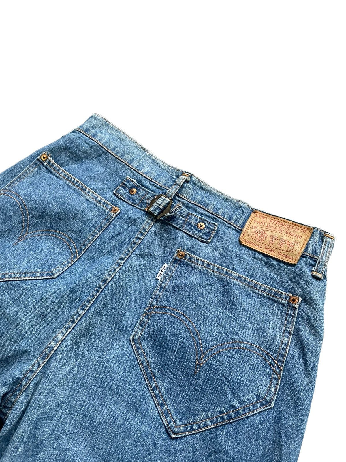 Levi's Vintage & Rare 1992 Levis 856 White Tab Jeans Size US 32 / EU 48 - 8 Thumbnail