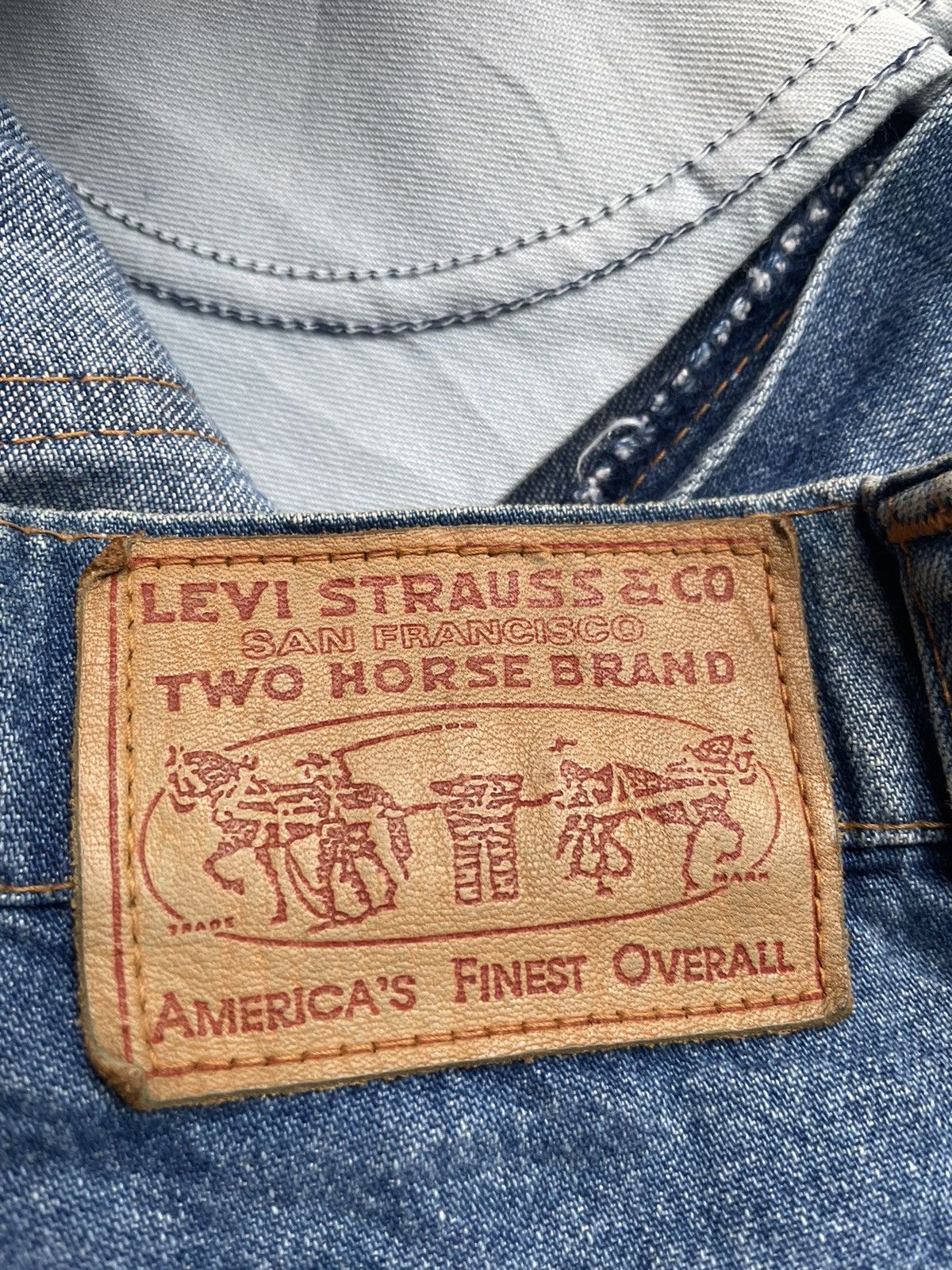 Levi's Vintage & Rare 1992 Levis 856 White Tab Jeans Size US 32 / EU 48 - 10 Thumbnail