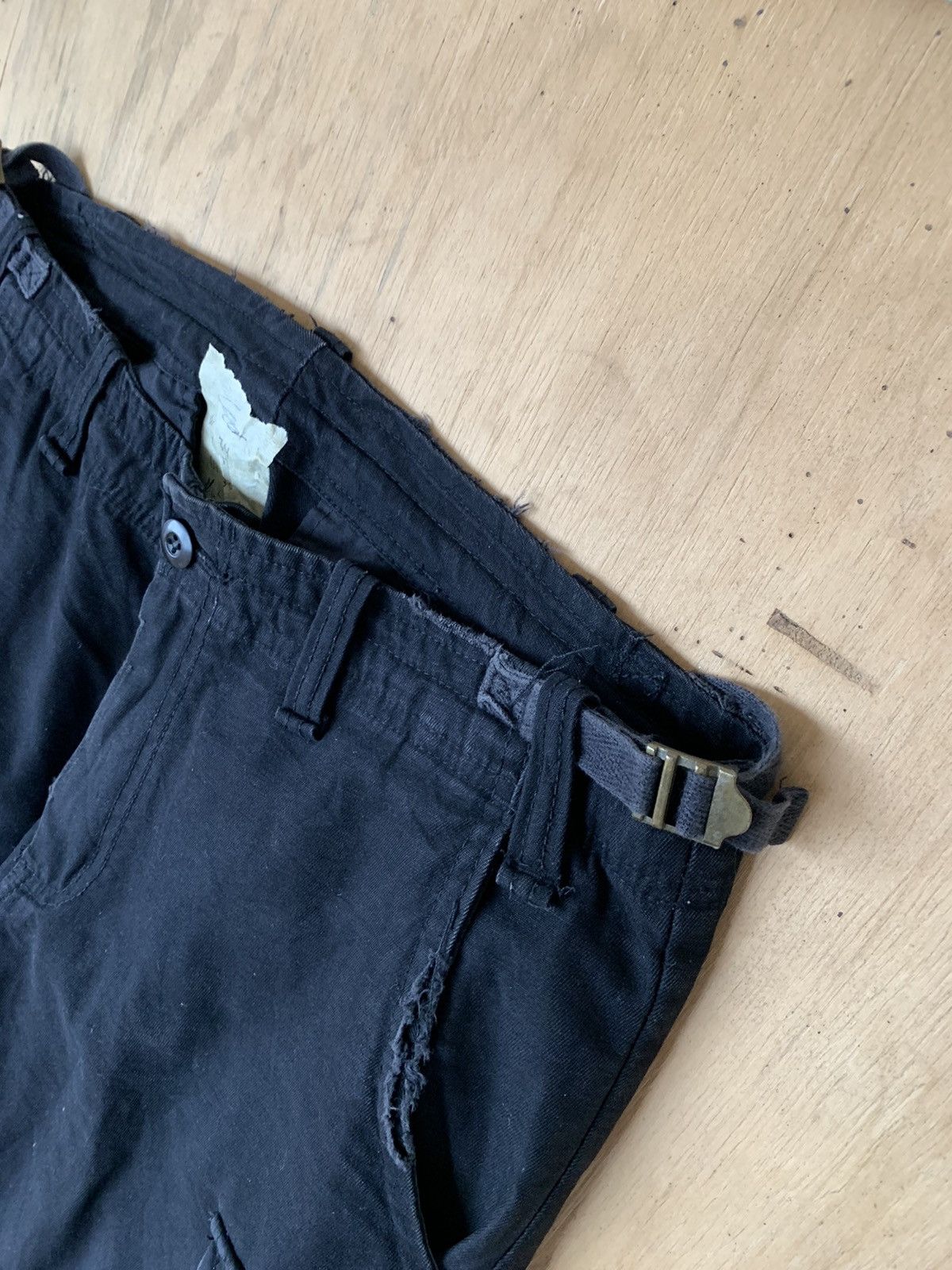 Japanese Brand × Vintage × Vision Streetwear Jungle Storm Flared Trouser Cargo Pant Size US 34 / EU 50 - 6 Thumbnail