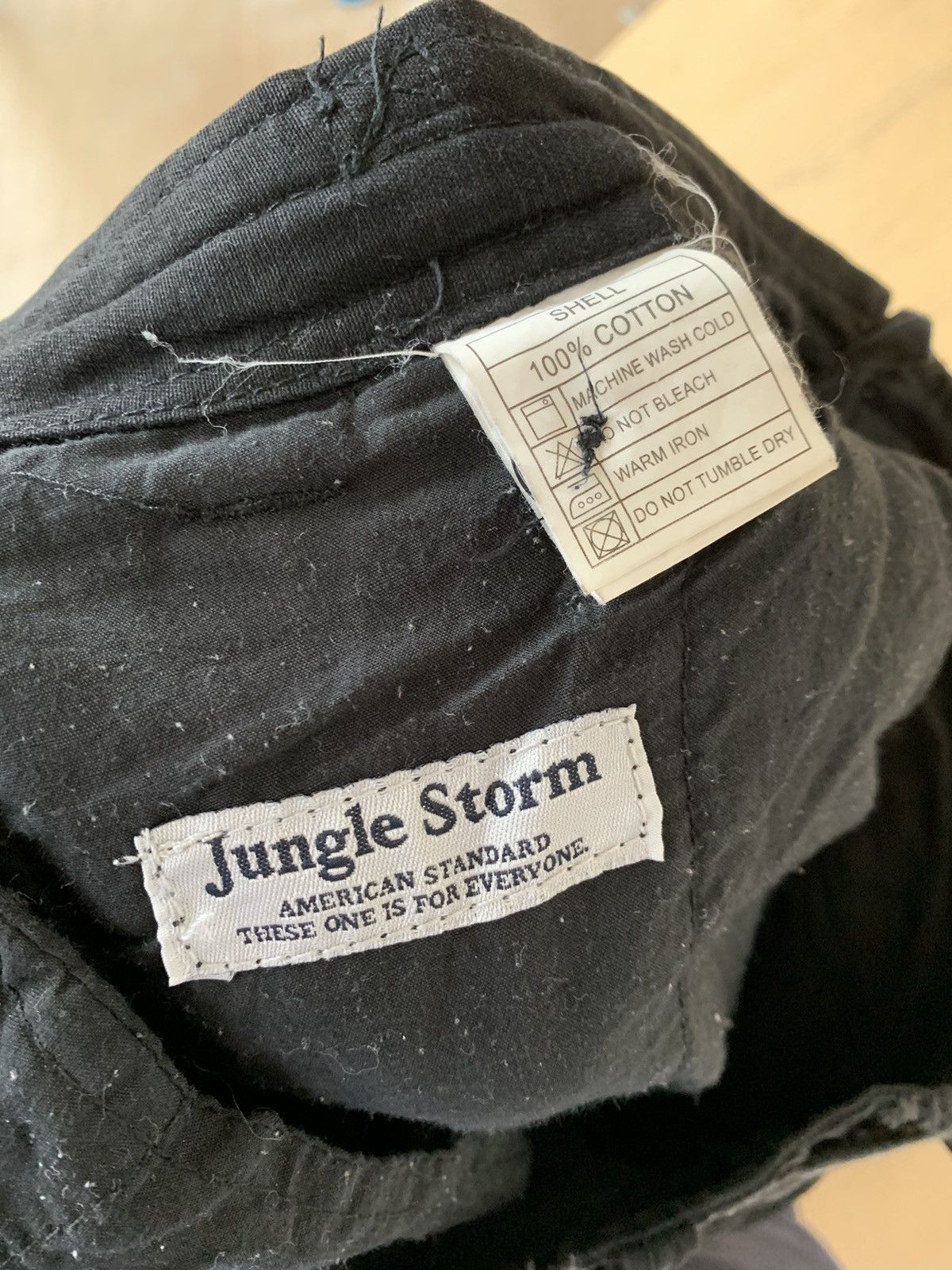 Japanese Brand × Vintage × Vision Streetwear Jungle Storm Flared Trouser Cargo Pant Size US 34 / EU 50 - 8 Thumbnail