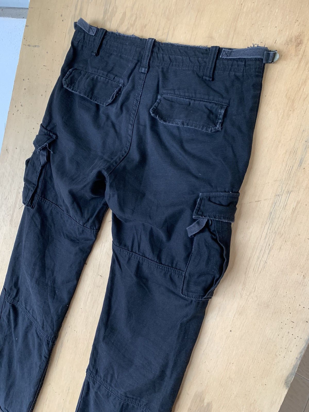 Japanese Brand × Vintage × Vision Streetwear Jungle Storm Flared Trouser Cargo Pant Size US 34 / EU 50 - 5 Thumbnail
