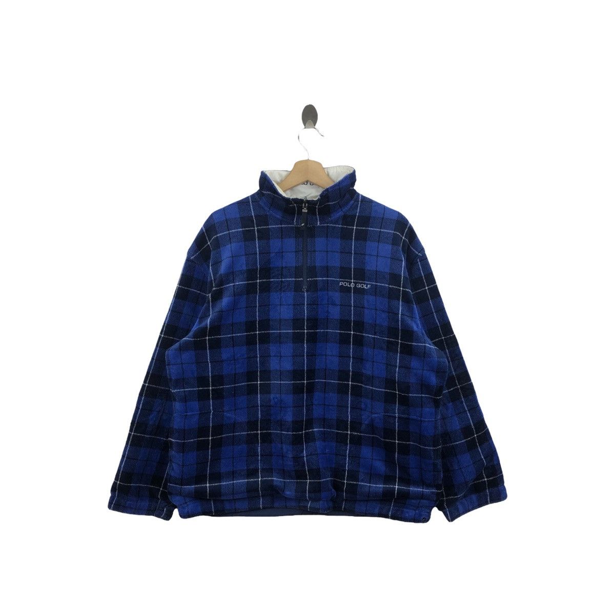 Pick!! Vtg POLO GOLF Ralph Lauren Flannel Jacket