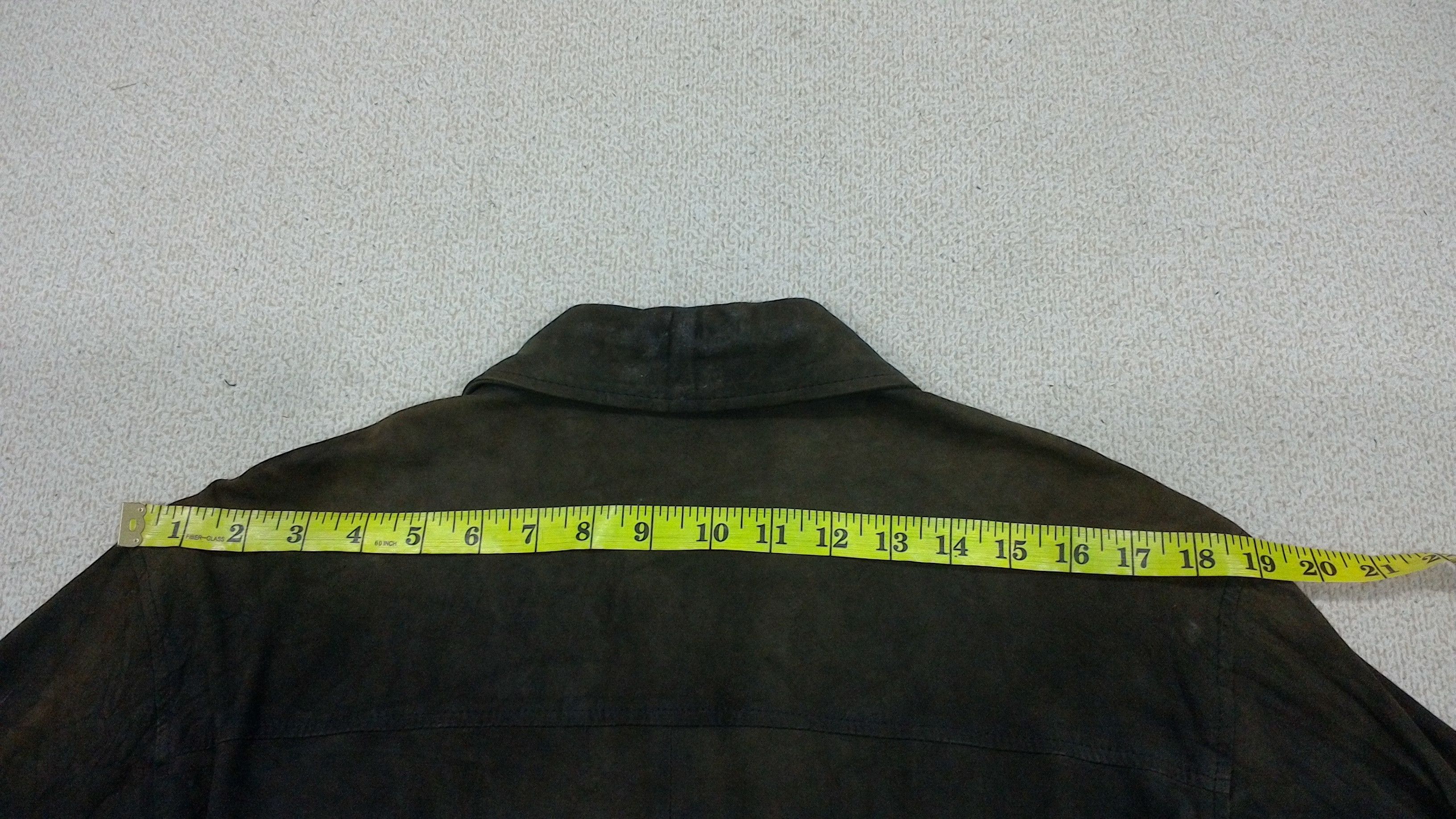 Emporio Armani Emporio Armany Leather Button Up Jacket Size US M / EU 48-50 / 2 - 4 Thumbnail