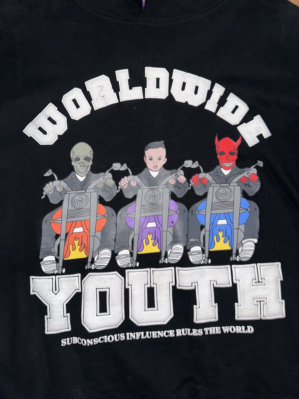 WORLDWIDE YOUTH hot HOODIE APOCALYPSE MEN'S SIZE M