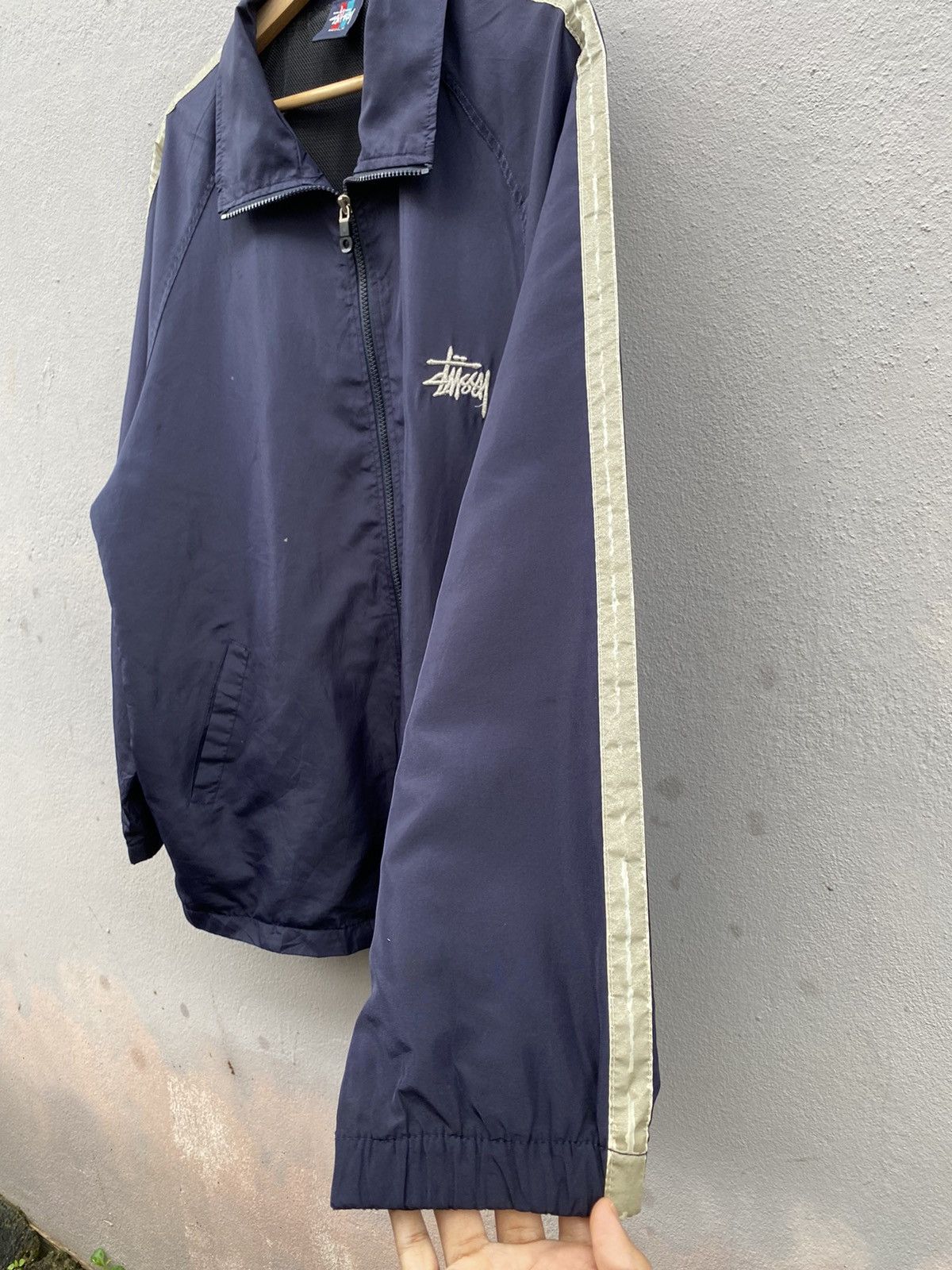 Vintage 1990’s STÜSSY Coach Jacket Retro Hiphop Baggy Style