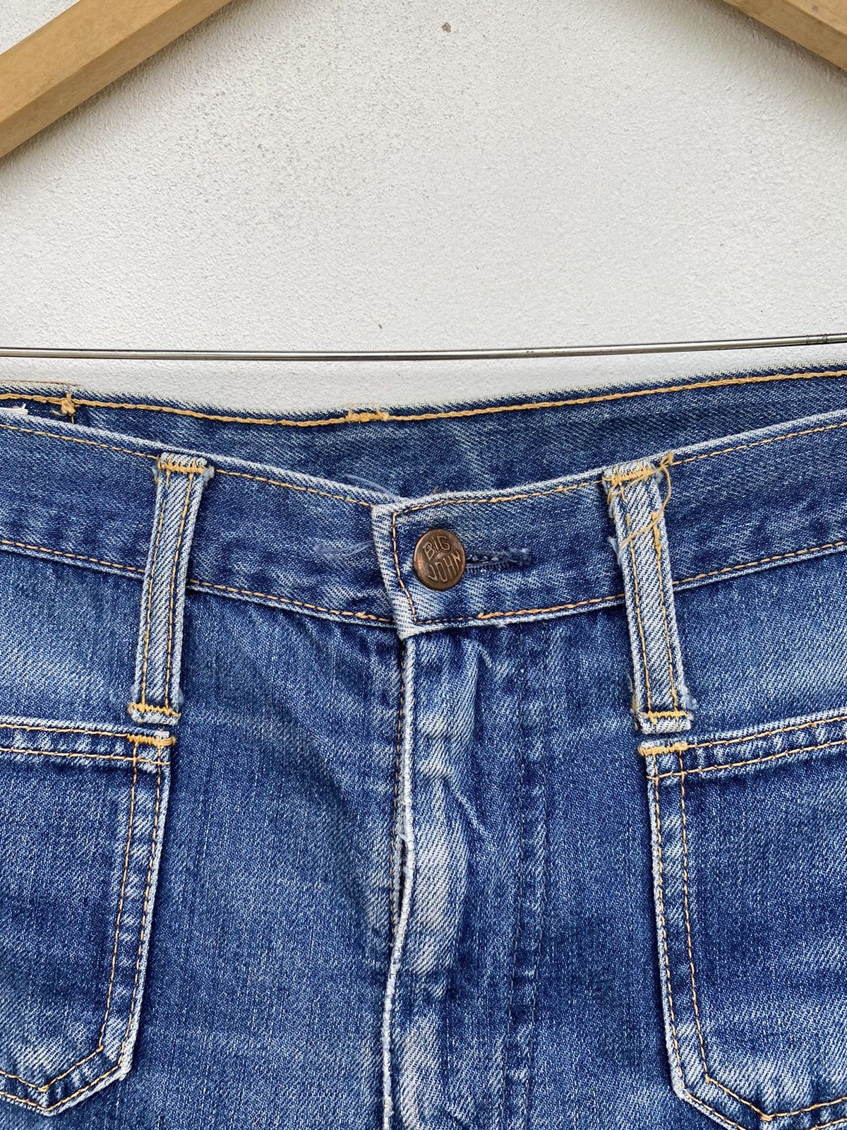 Big John Vintage Big John flare bell bottom monkey jeans Size US 31 - 9 Thumbnail