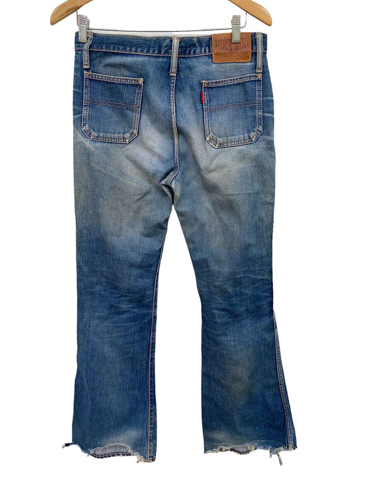 Big John Vintage Big John flare bell bottom monkey jeans Size US 31 - 3 Thumbnail