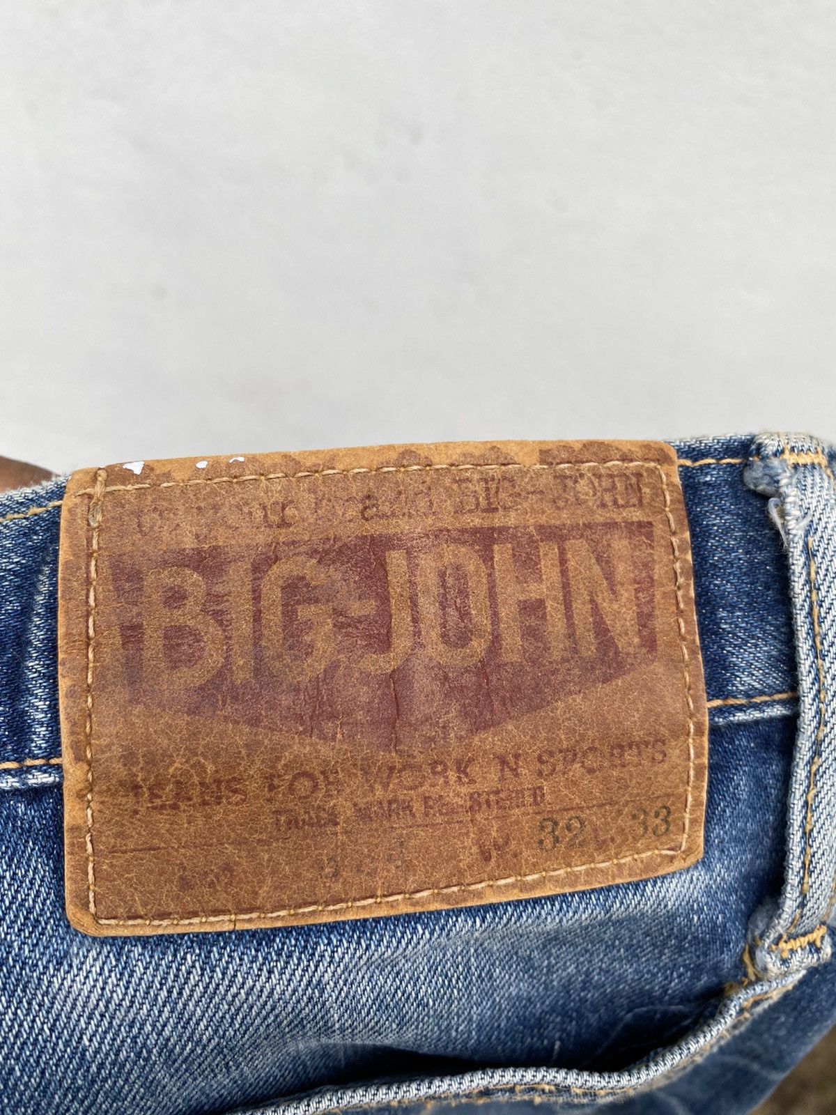 Big John Vintage Big John flare bell bottom monkey jeans Size US 31 - 18 Thumbnail