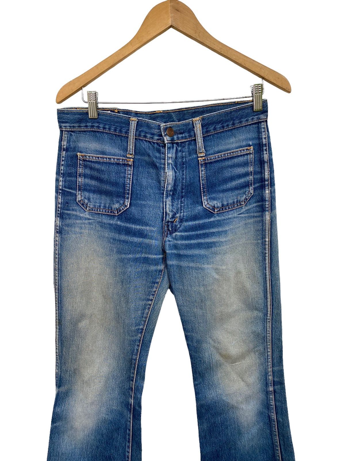 Big John Vintage Big John flare bell bottom monkey jeans Size US 31 - 5 Thumbnail