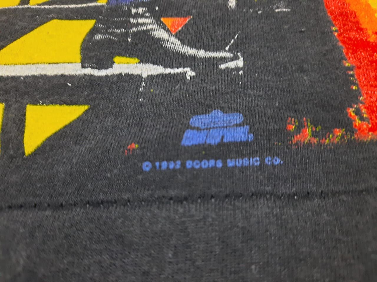 Vintage Vintage The Doors All Over Print AOP Band Music Rock Tees Size US L / EU 52-54 / 3 - 5 Thumbnail