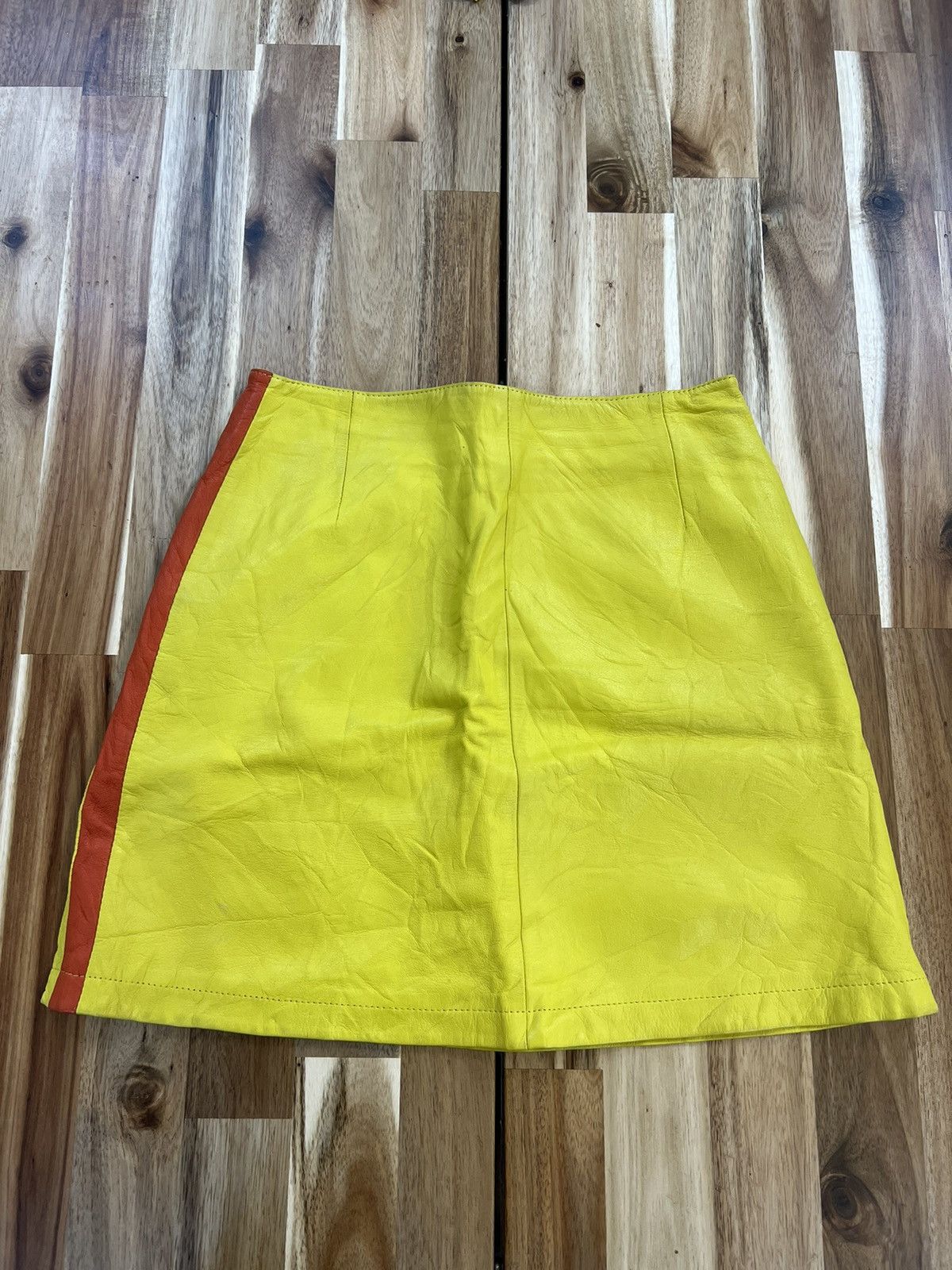 Versace Versus Gianni Versace Leather Skirts Size 26" / US 2 / IT 38 - 1 Thumbnail