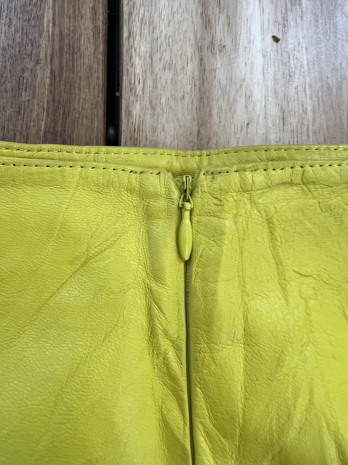 Versace Versus Gianni Versace Leather Skirts Size 26" / US 2 / IT 38 - 5 Thumbnail